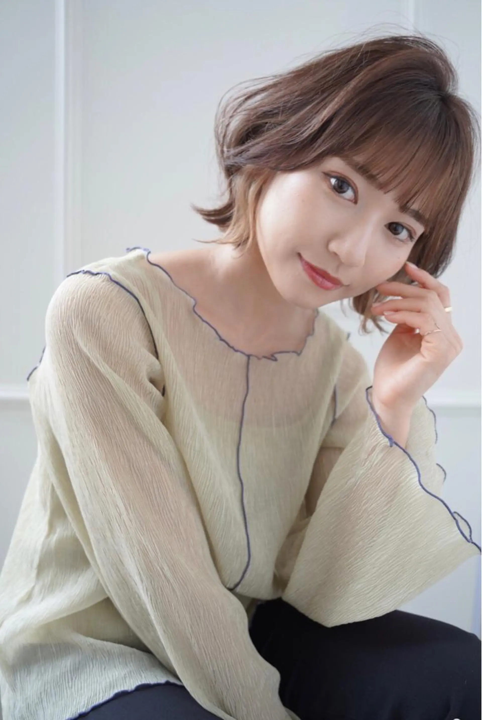 ショート ボブ ウルフカット ウルフボブ レイヤー⭐️カラー ⭐️平川雅史のヘアスタイル