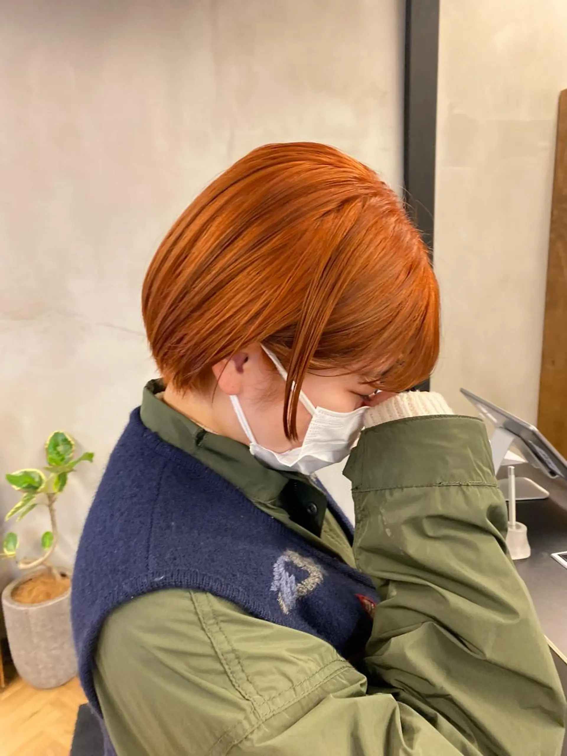 ショート カラー カット トリートメント ハル🌸柔色/ ブリーチなし/艶髪のヘアスタイル