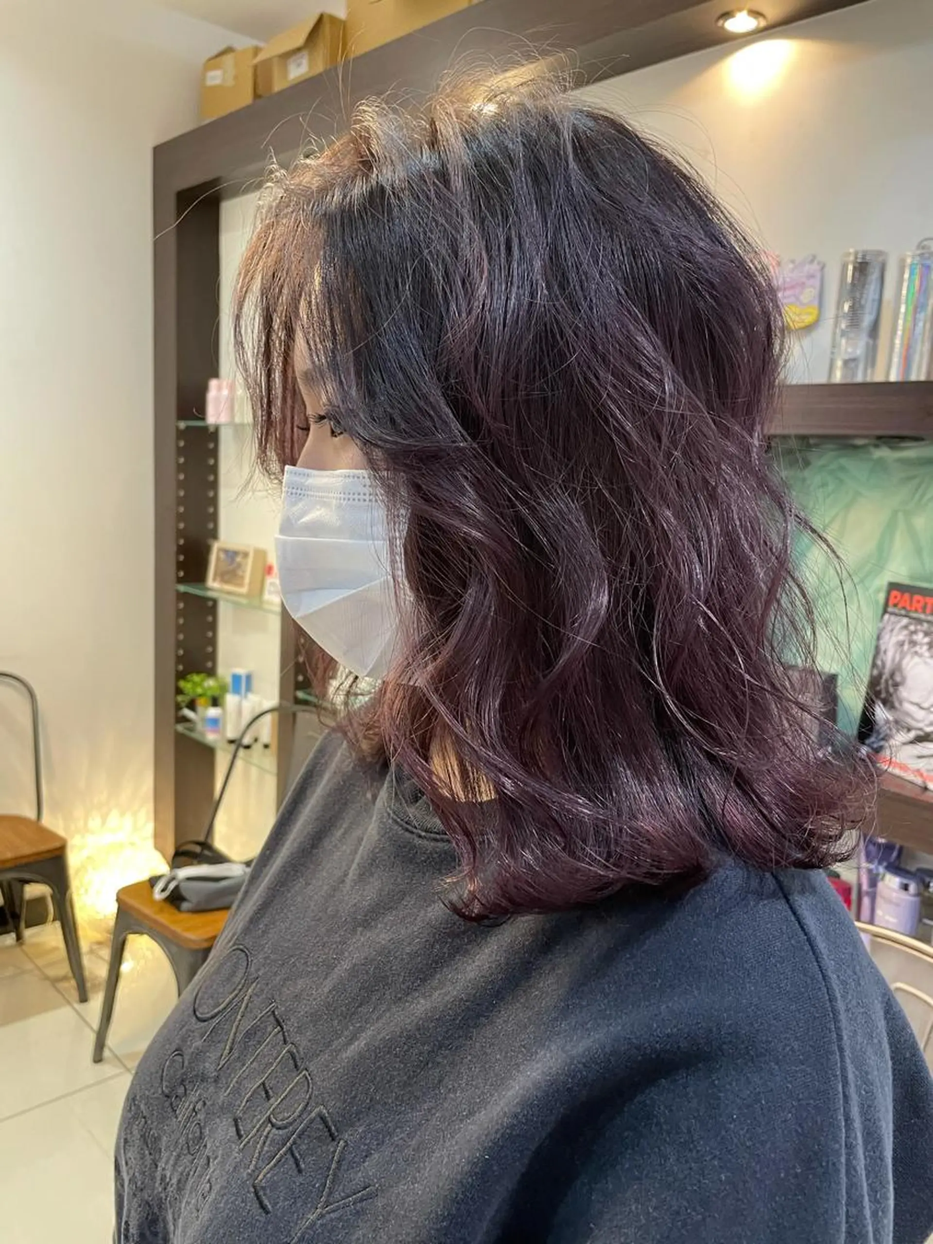 カラー メンズ指名no'1 佐藤　亘のヘアスタイル