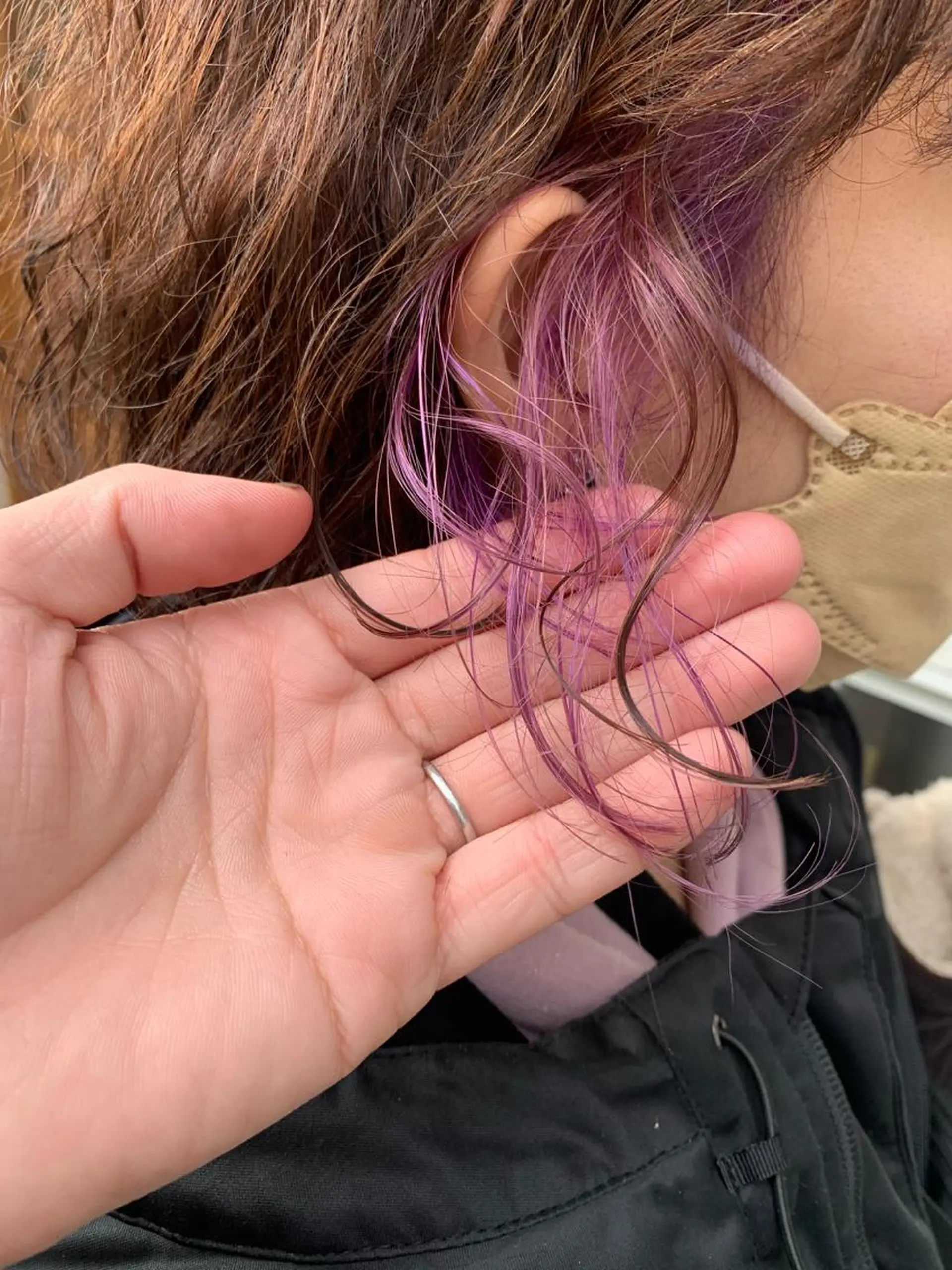 カラー インナーカラー toki所属・ＳＨＵ ＮＴＡのヘアスタイル