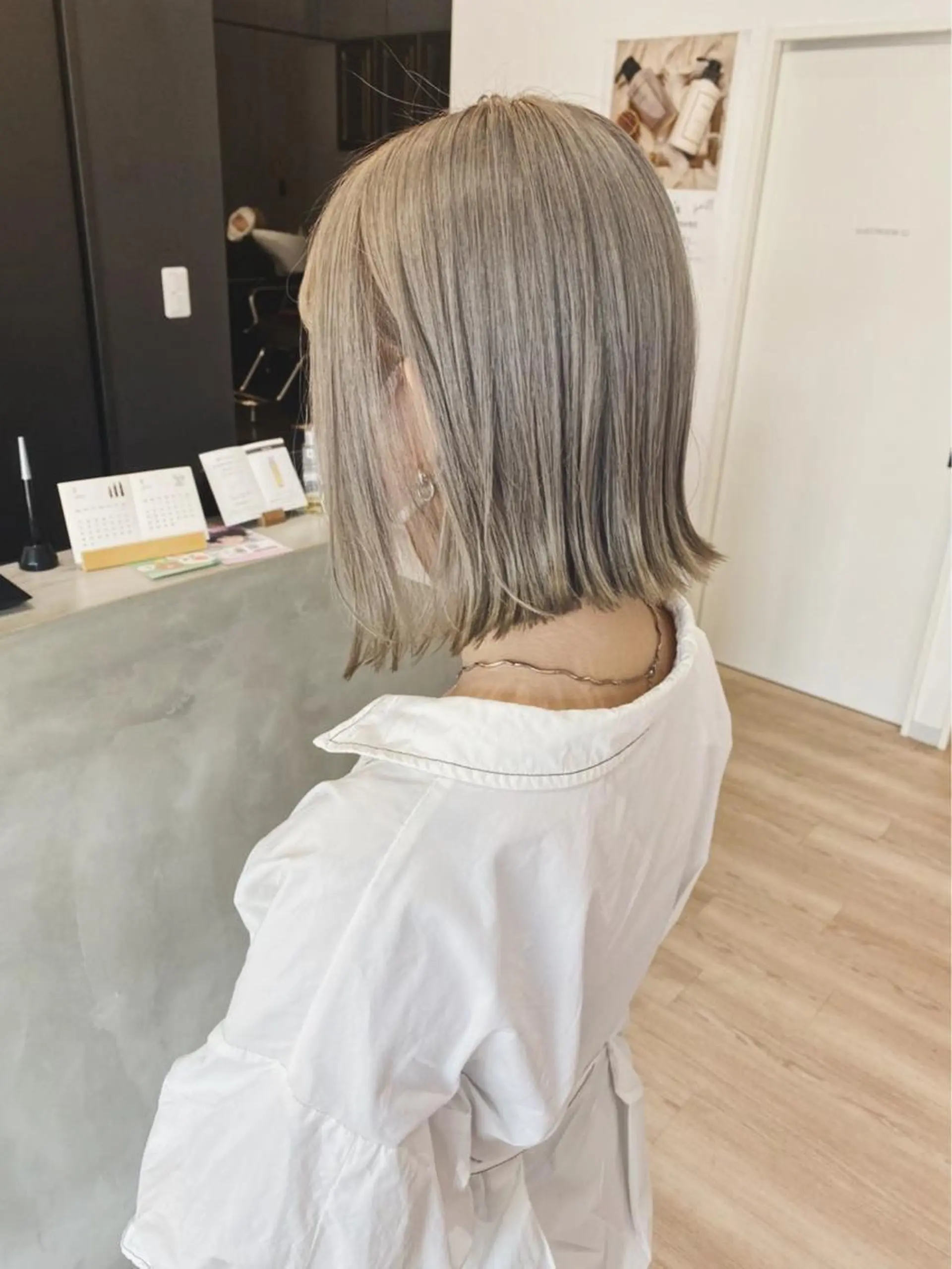 ミディアム カラー 三谷 直哉のヘアスタイル
