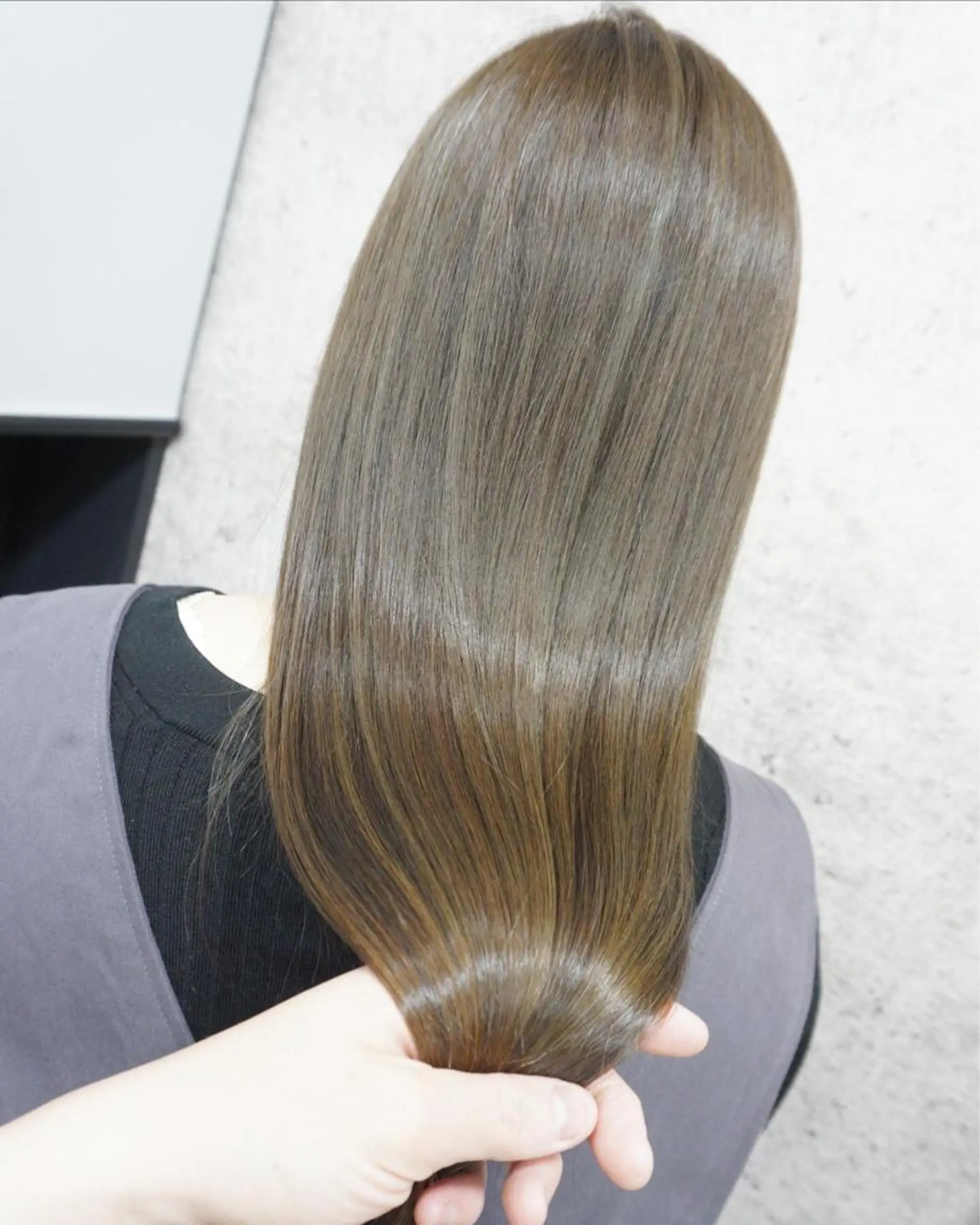 セミロング トリートメント hair teria ryu 大塚のヘアスタイル