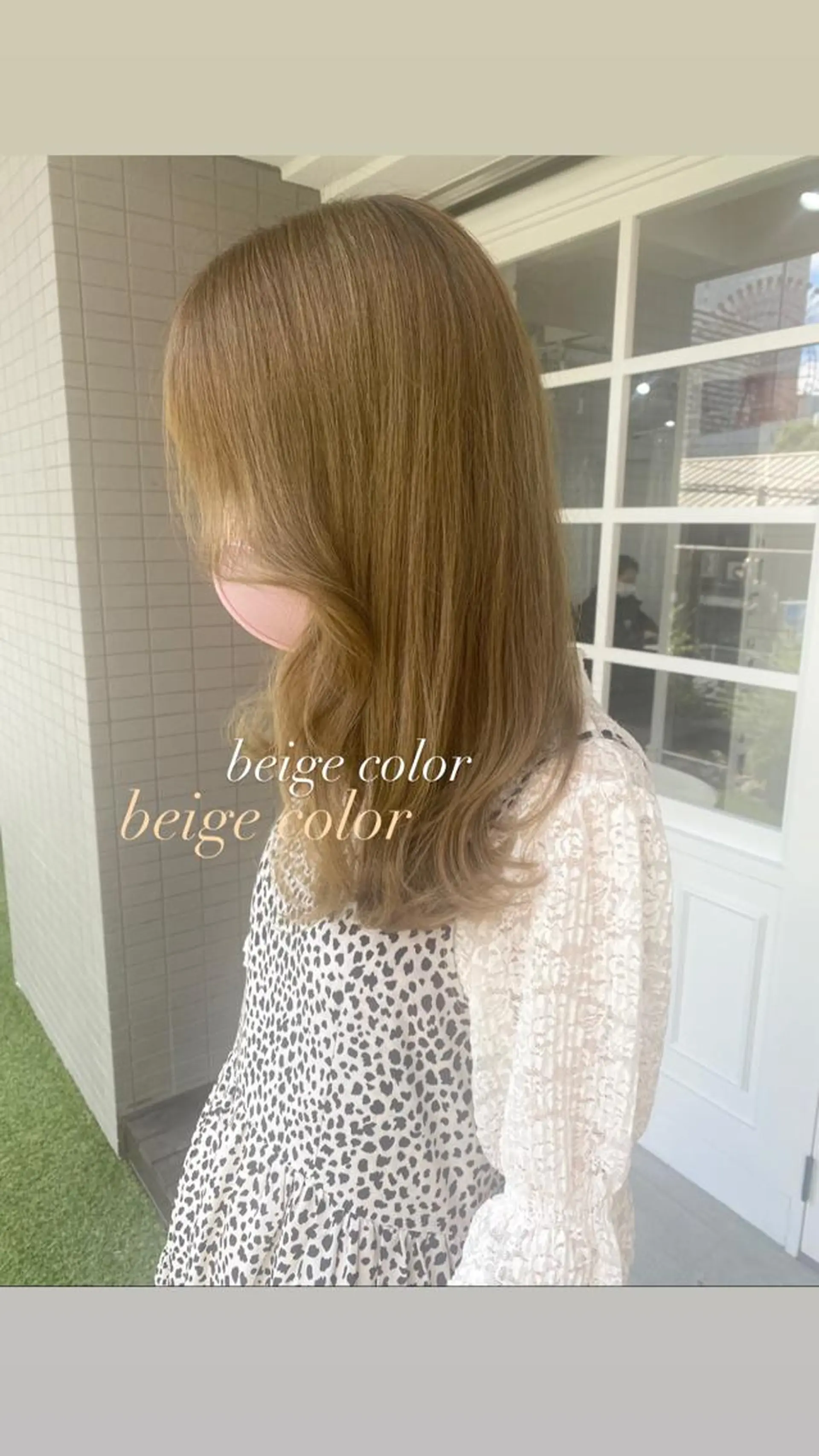 セミロング 似合わせ大得意美容師 .Haruka.のヘアスタイル