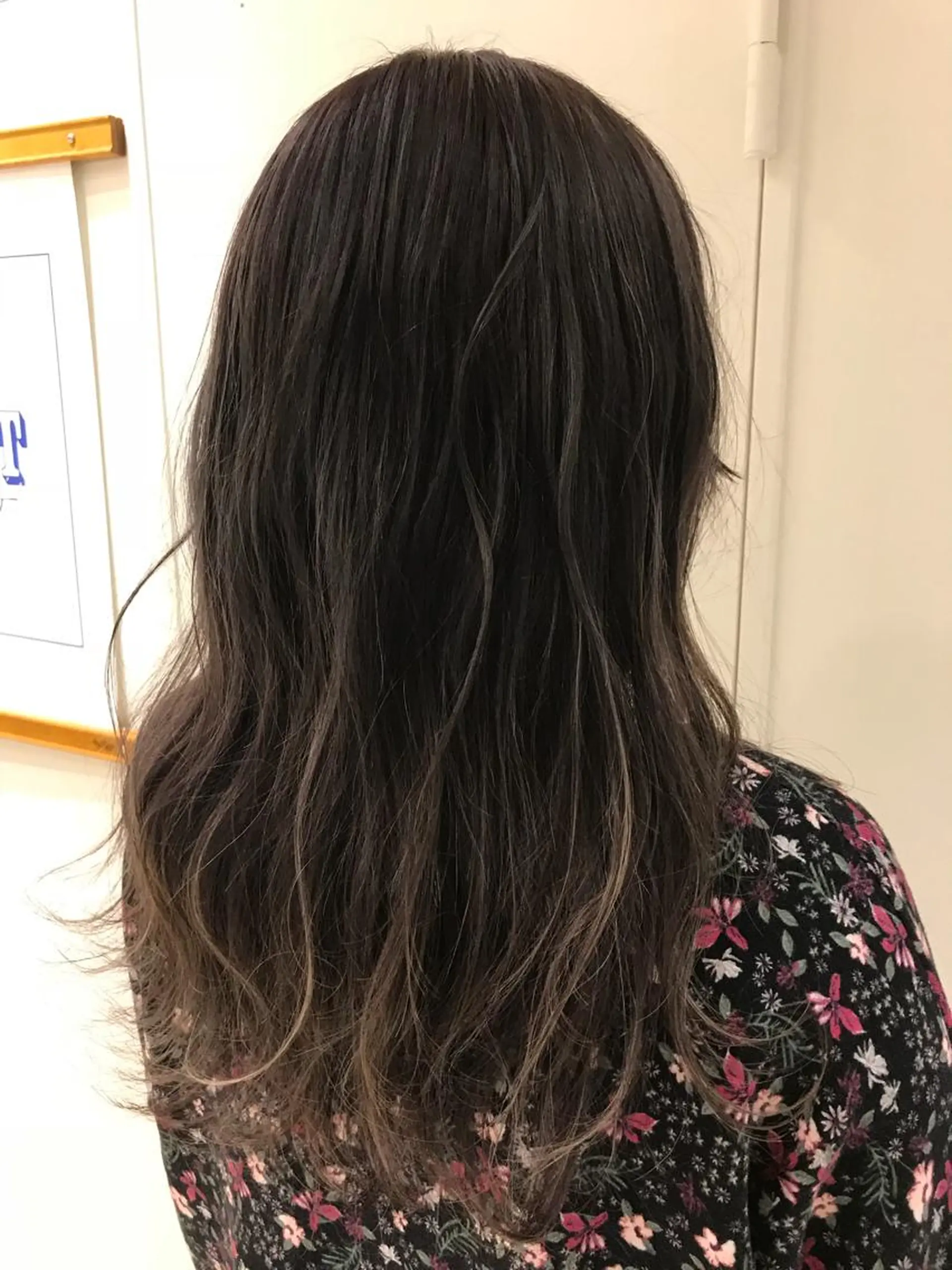 セミロング ハイライト ヘアカラー 渋谷ハイトーン/ デザインカラー阿部のヘアスタイル