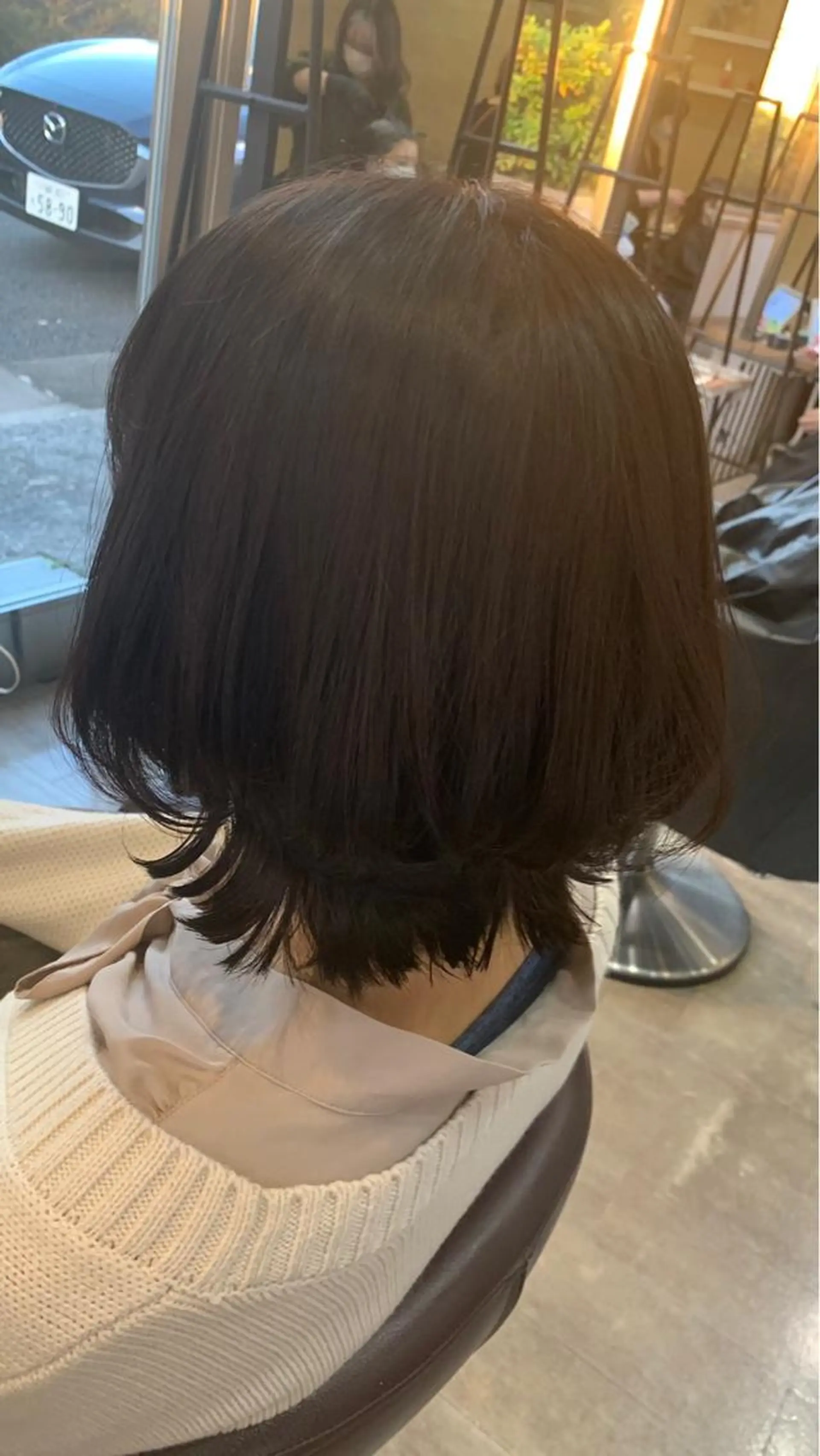 ミディアム カラー SALOWIN高崎所属・縮毛矯正・髪質改善 鈴木悠太/当日OK✨のヘアスタイル