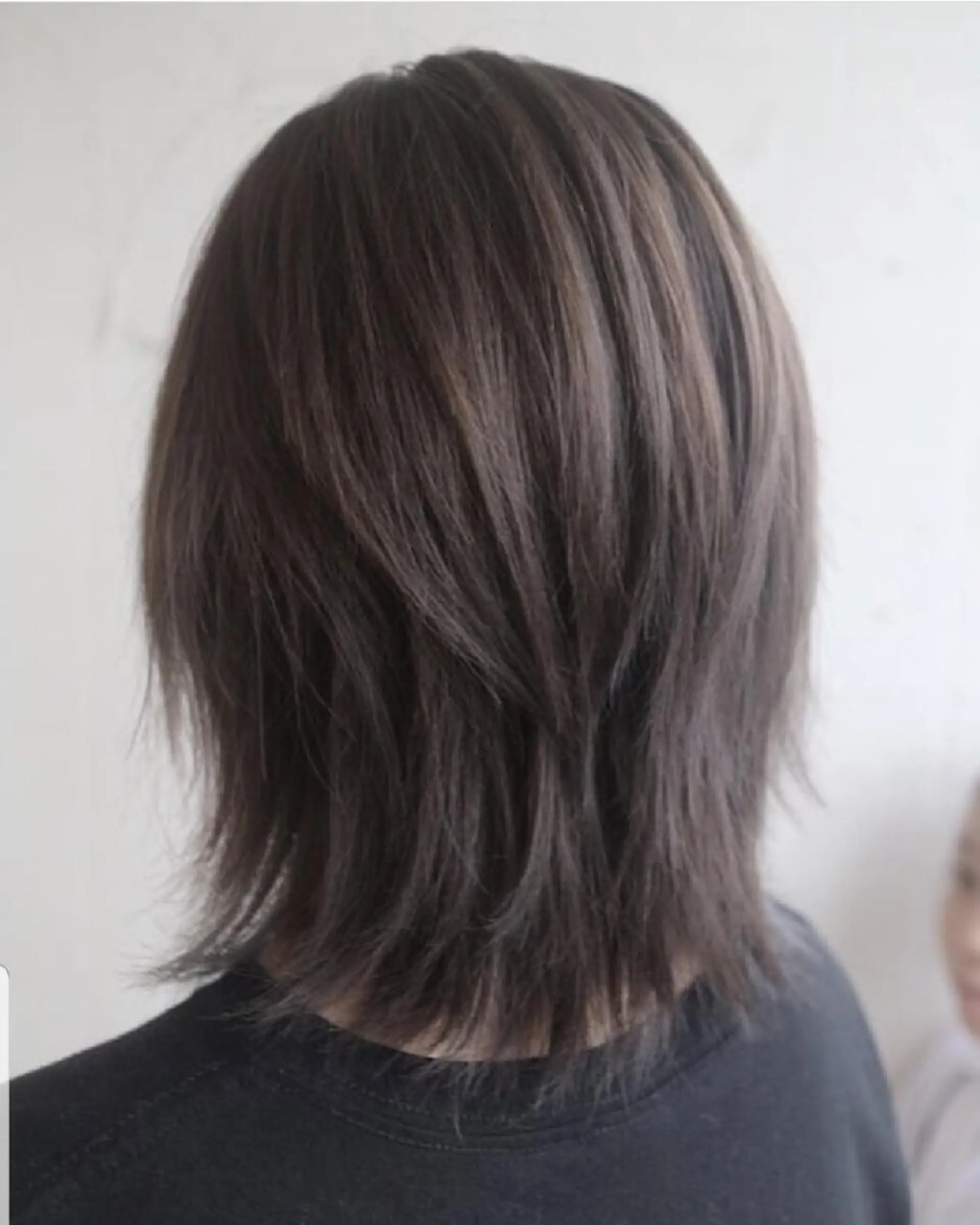 ミディアム カラー レイヤーカット 田中 愛奈のその他イメージ