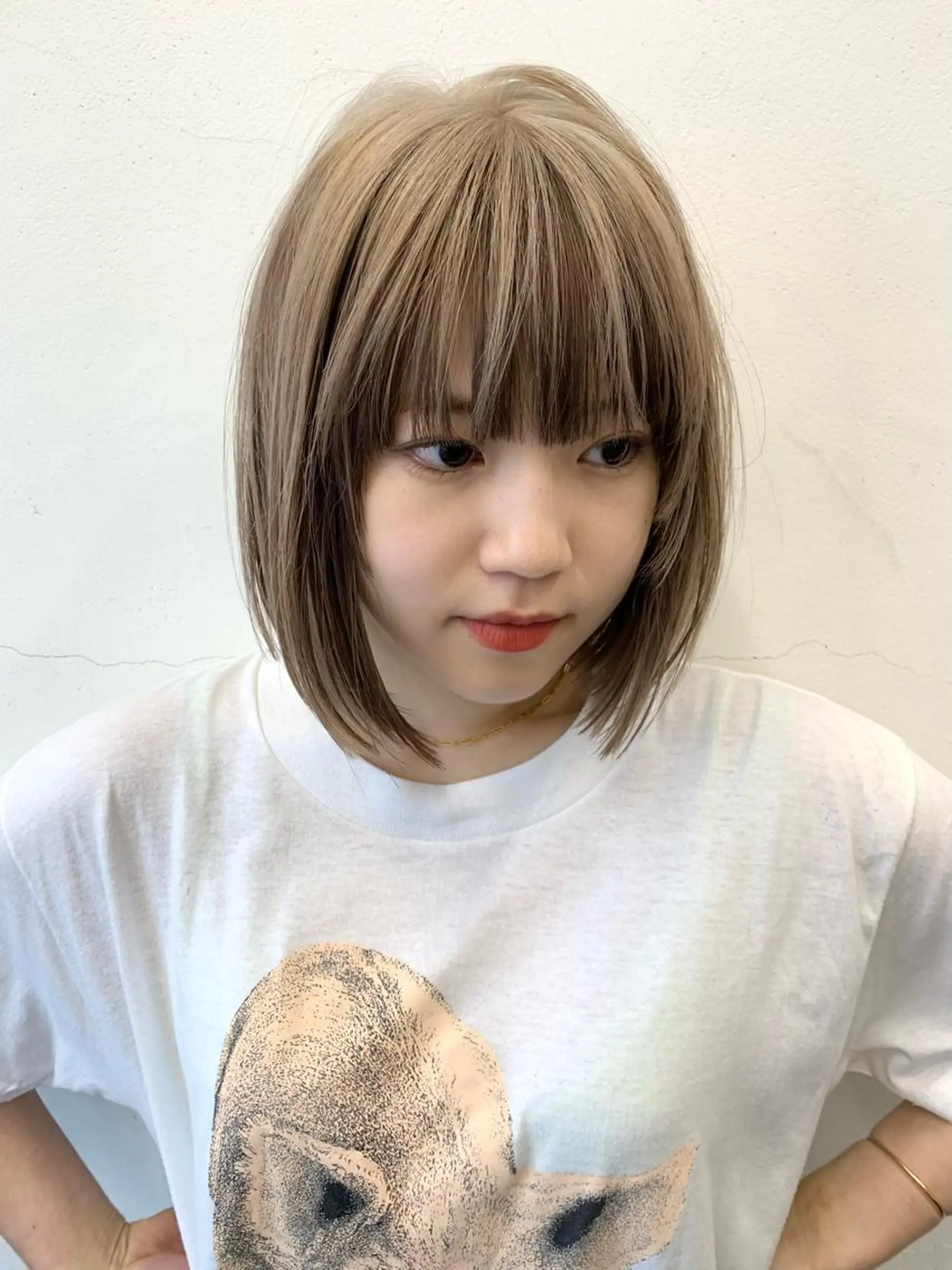 ショート カラー ヘアカラー トリートメント レイヤーカット/艶髪 ✨💭KIRARIのヘアスタイル