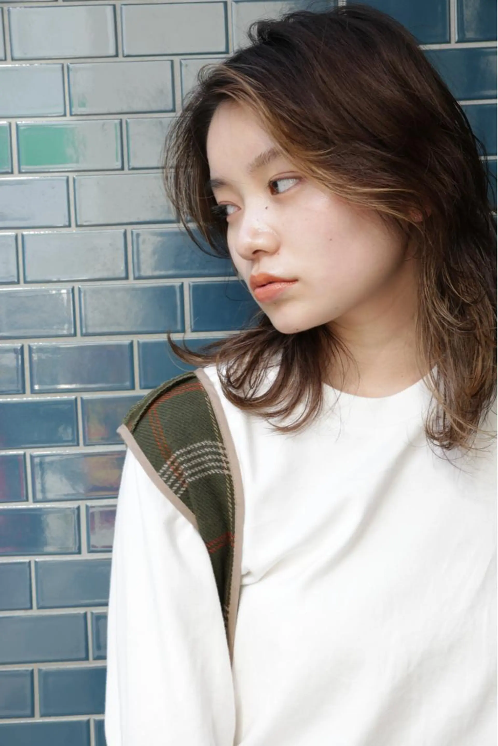 ミディアム ヘアアレンジ ネイル メンズパーマの達人 🌟川内絵人のヘアスタイル