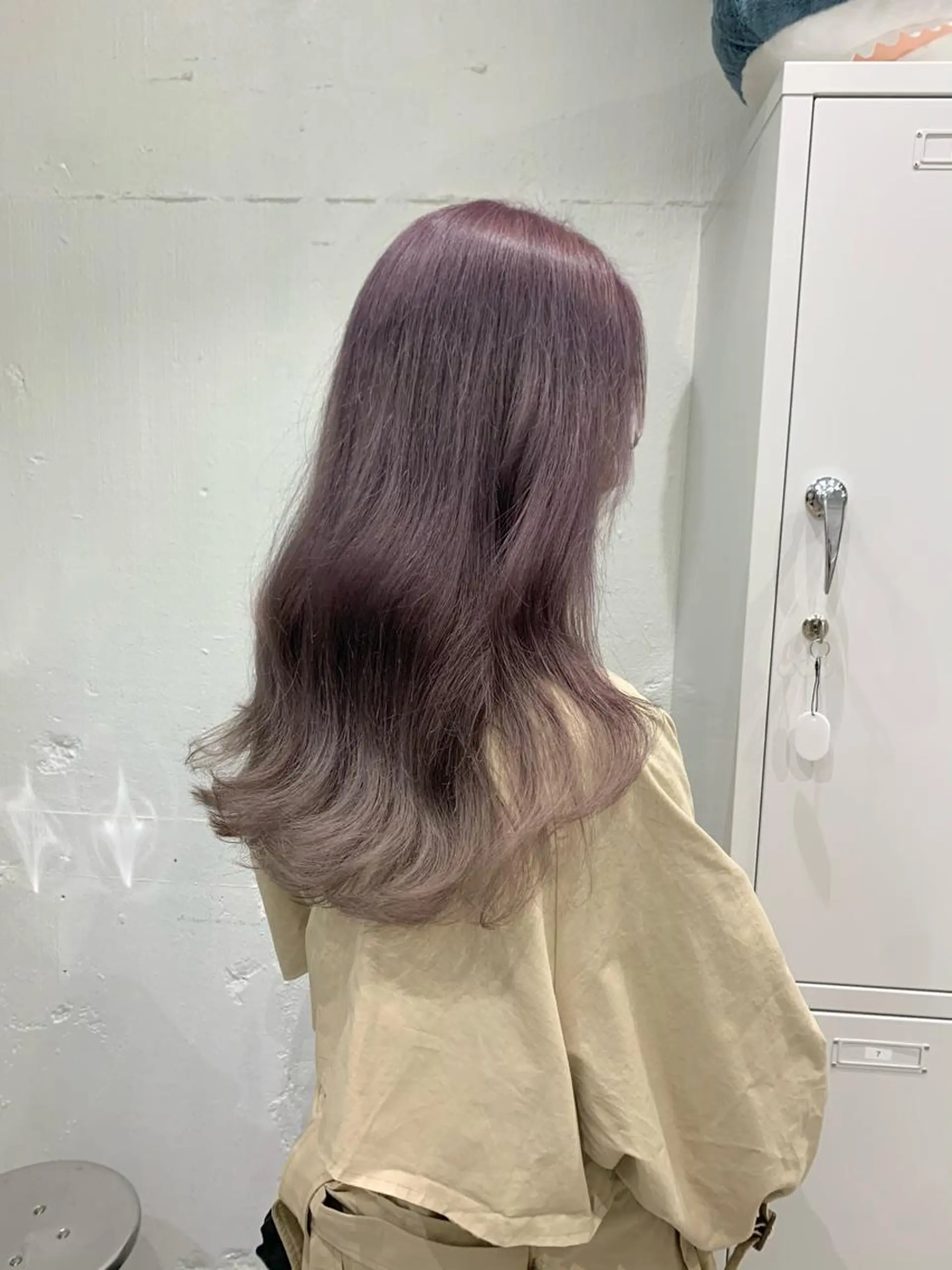 ロング カラー ヘアアレンジ カット ヘアカラー トリートメント ヘアセット SALOWIN原宿ash店所属・憧れの艶ハイトーンへ 🐈サイサキのヘアスタイル
