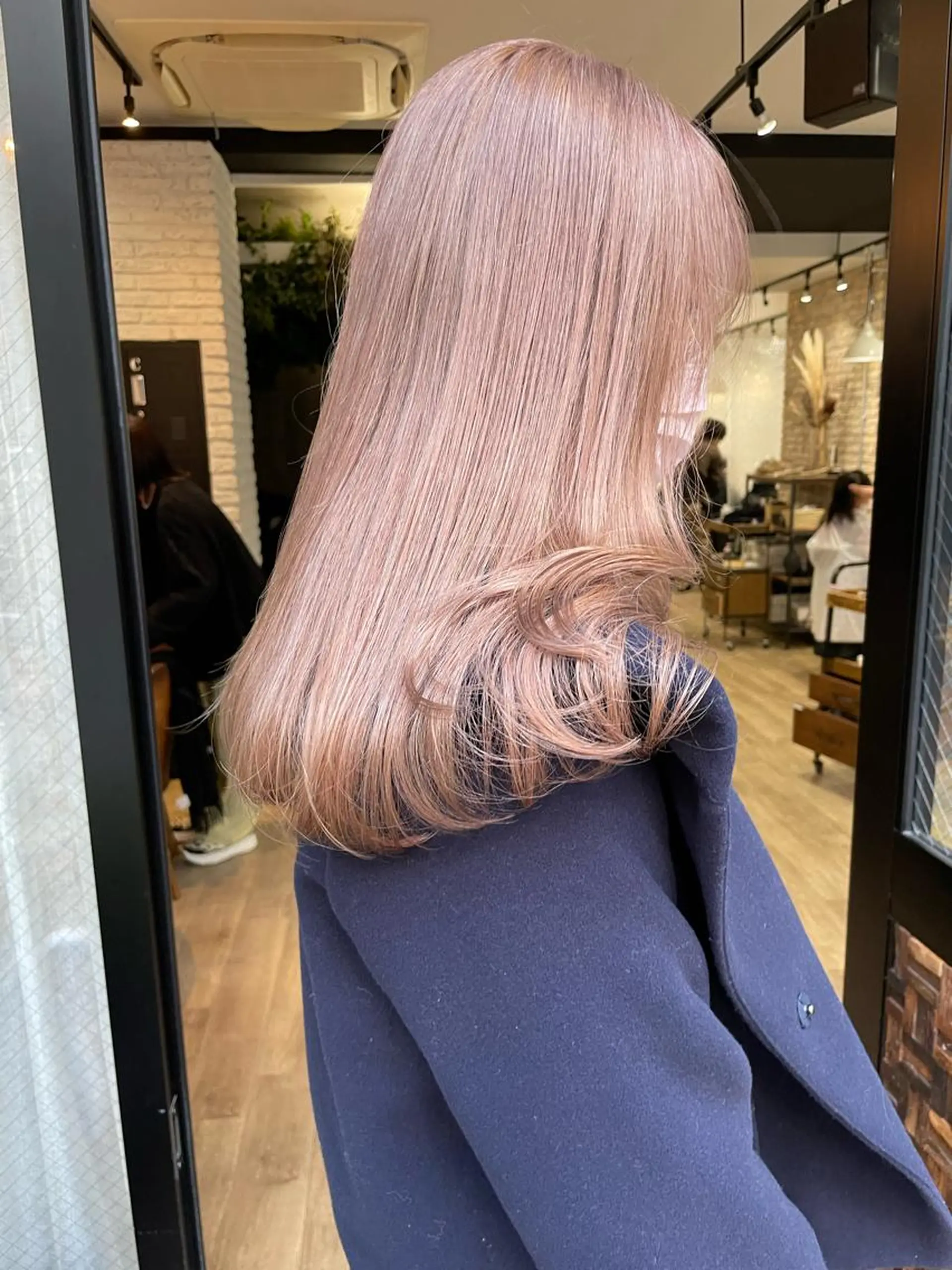 セミロング カラー カット ヘアカラー トリートメント レイヤー/顔周り /AKARIのヘアスタイル