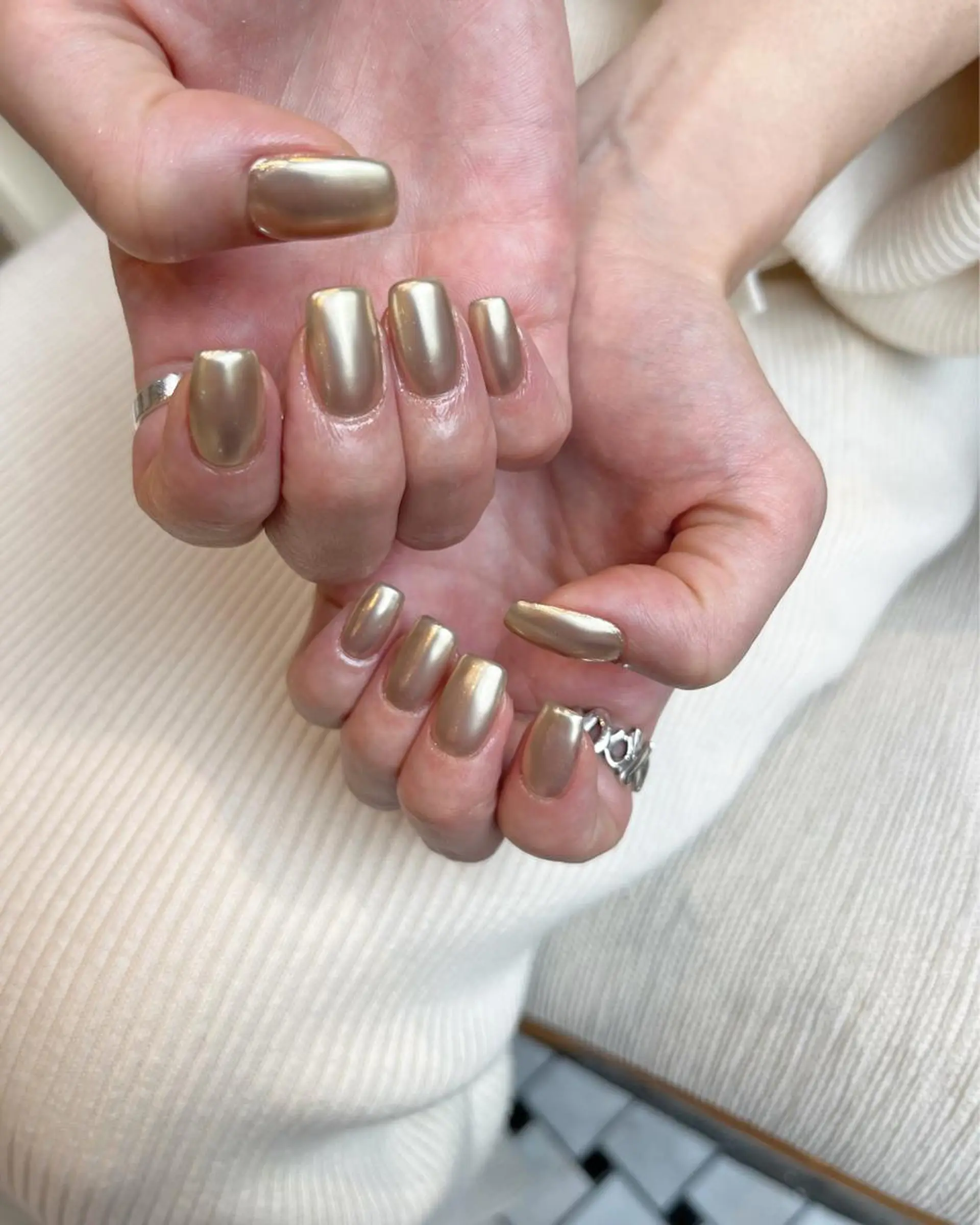 ネイル ワンカラーネイル 🌼大西洋子 laughl🌼のネイルデザイン