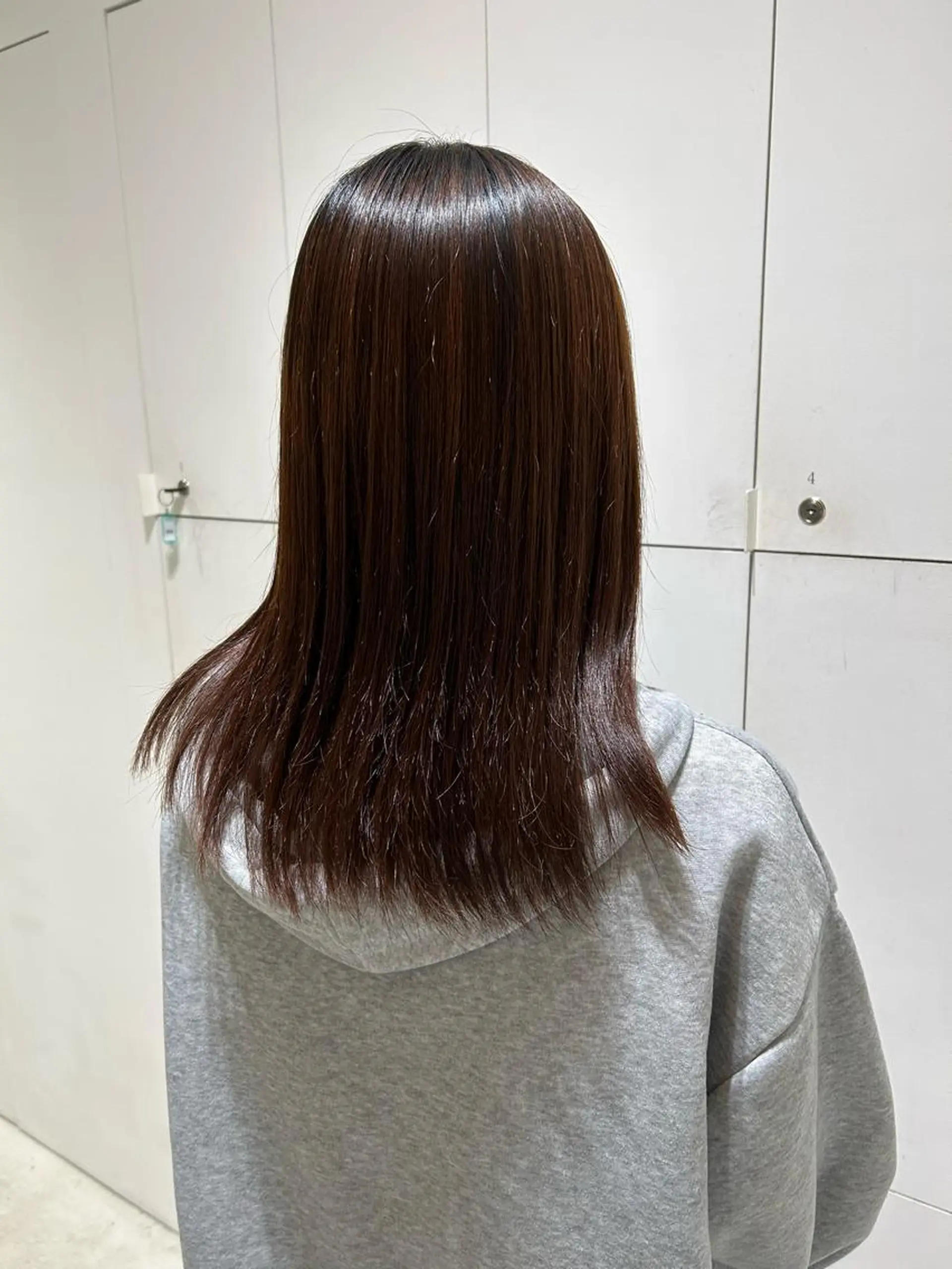 セミロング 透明感カラー🫧 nanohaのヘアスタイル