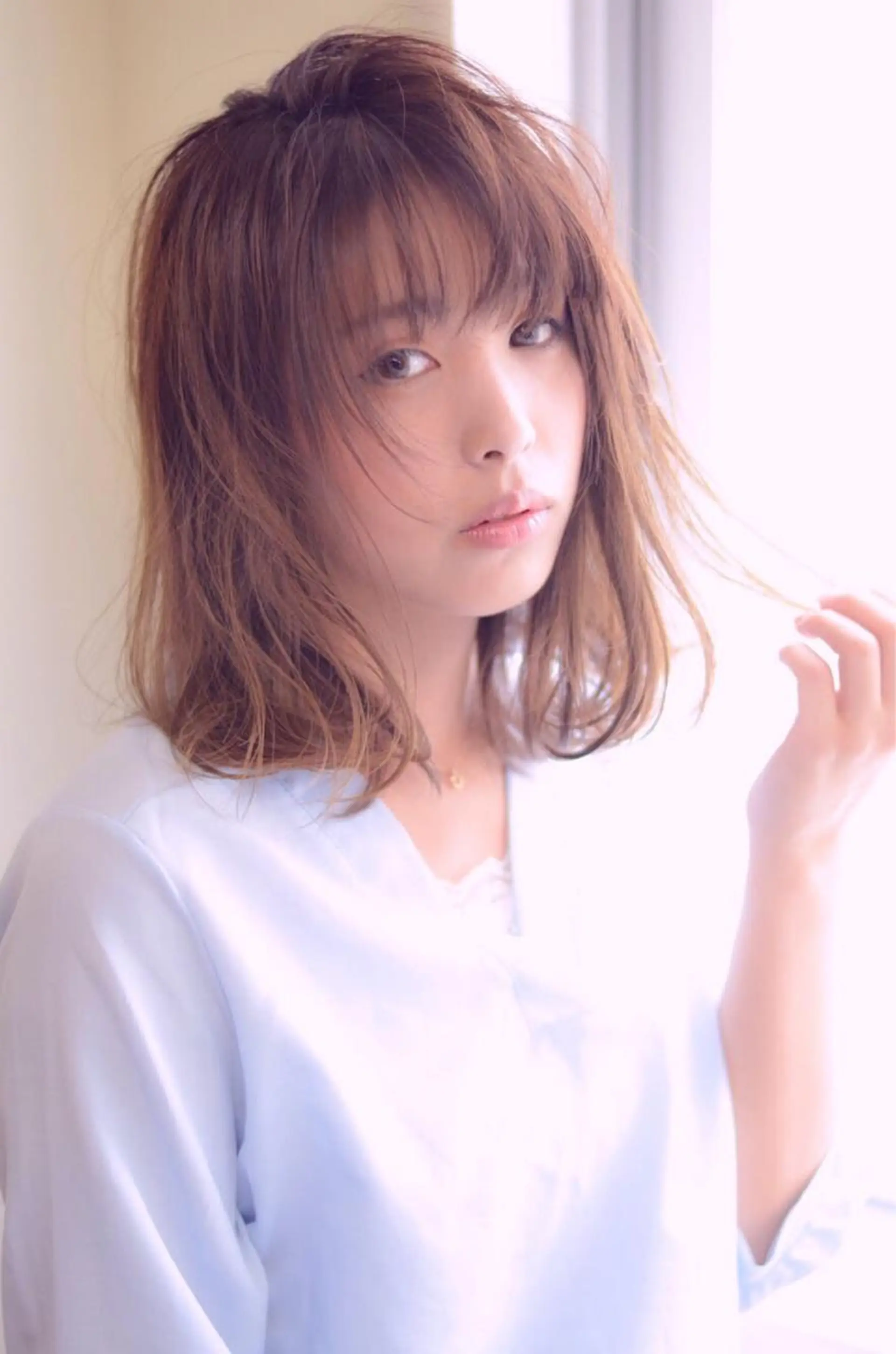 ミディアム カラー 吉祥寺aivee 若手注目スタッフのヘアスタイル