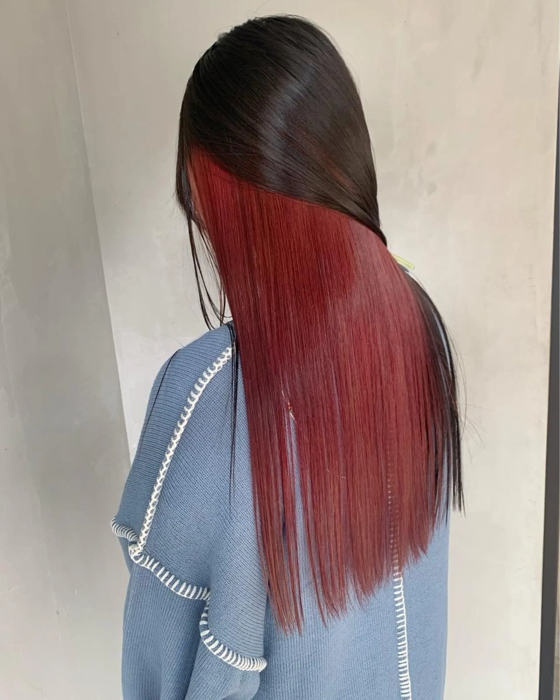 ロング カラー レイヤー/透明感 カラー🌿KANTAのヘアスタイル