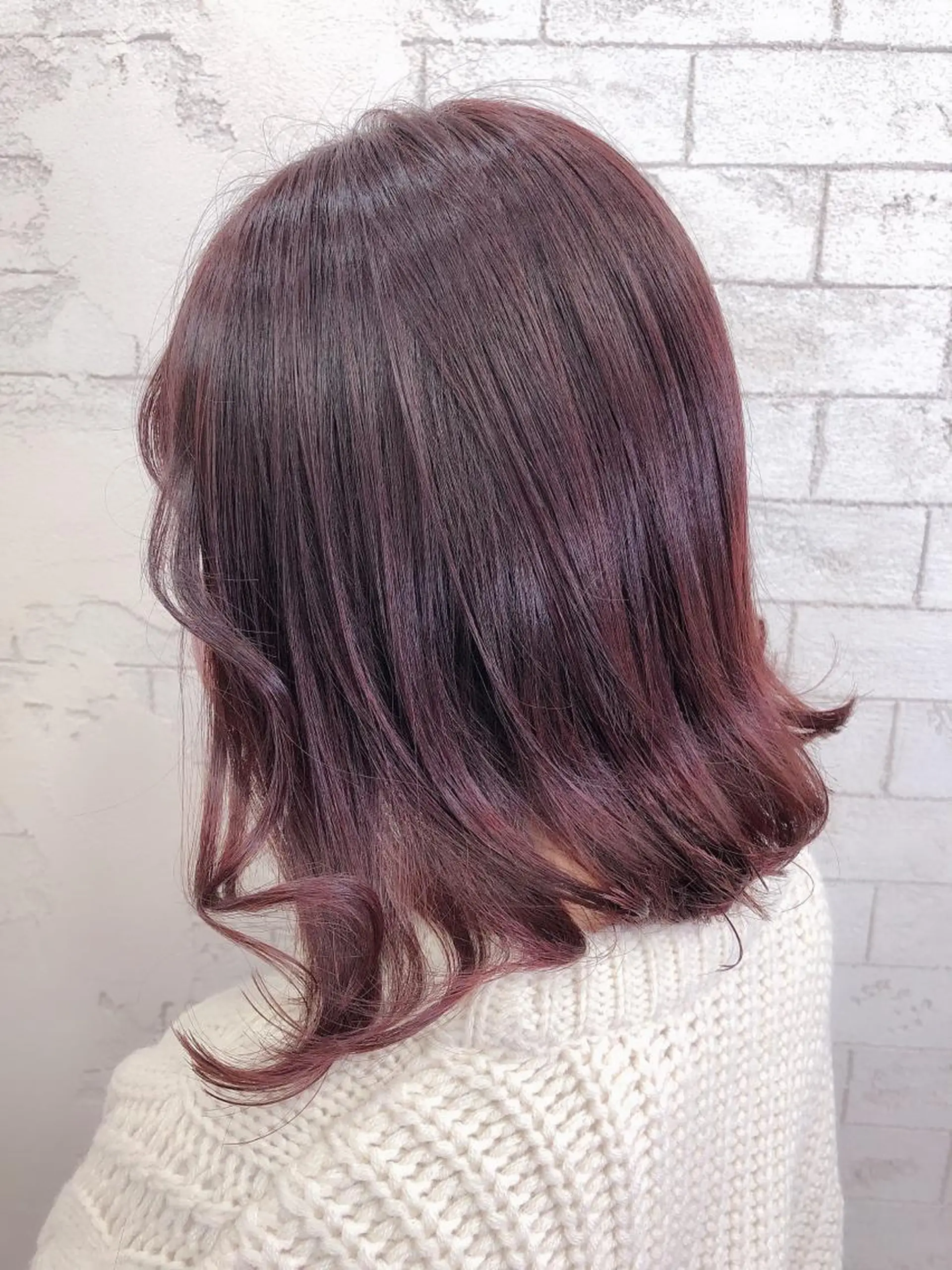 ミディアム カラー ️❤️透明感カラー Yūka❤️のヘアスタイル