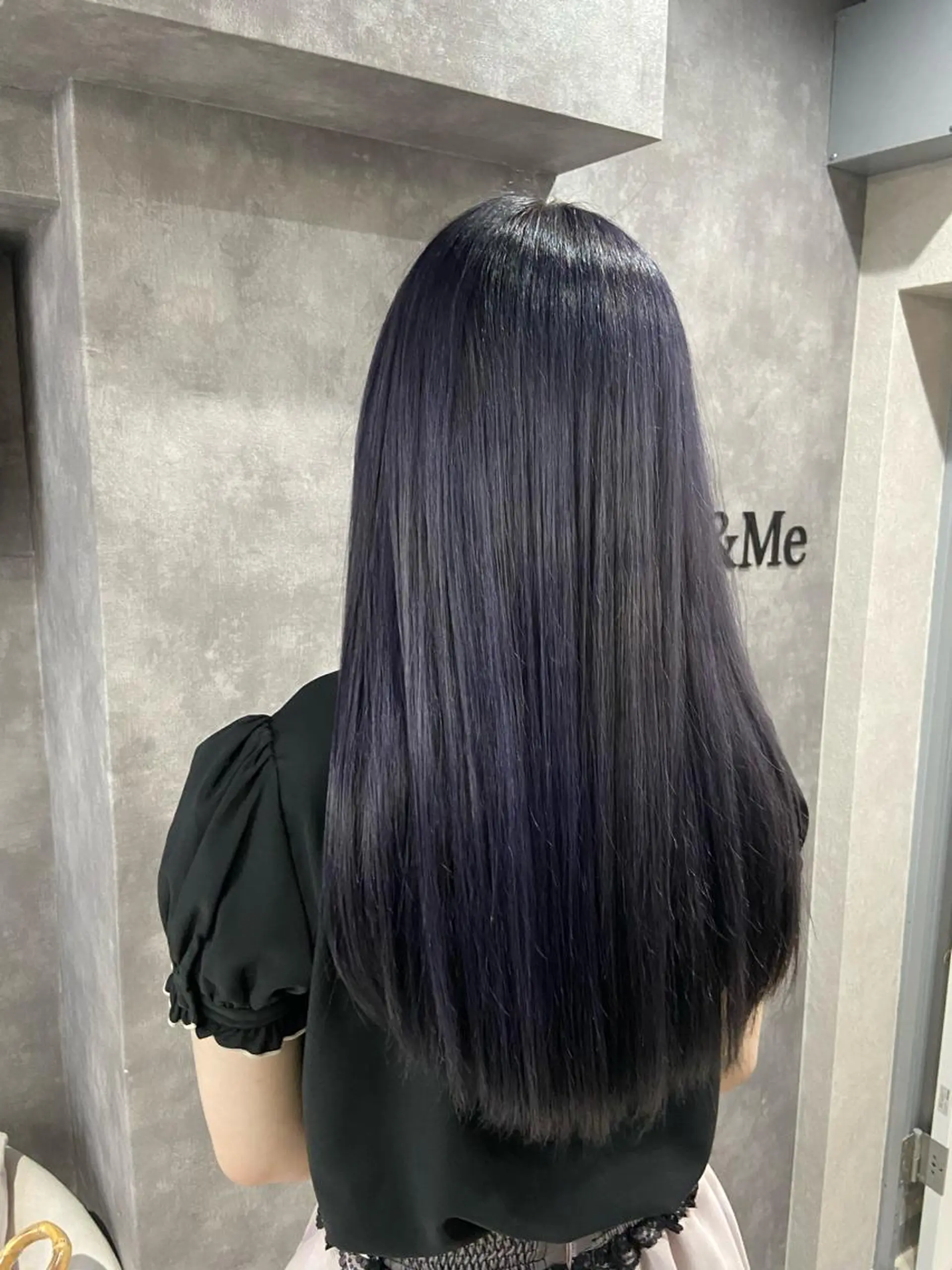 ロング カラー 🦉静かに過ごしたい 方、個室席🦉タナカのヘアスタイル