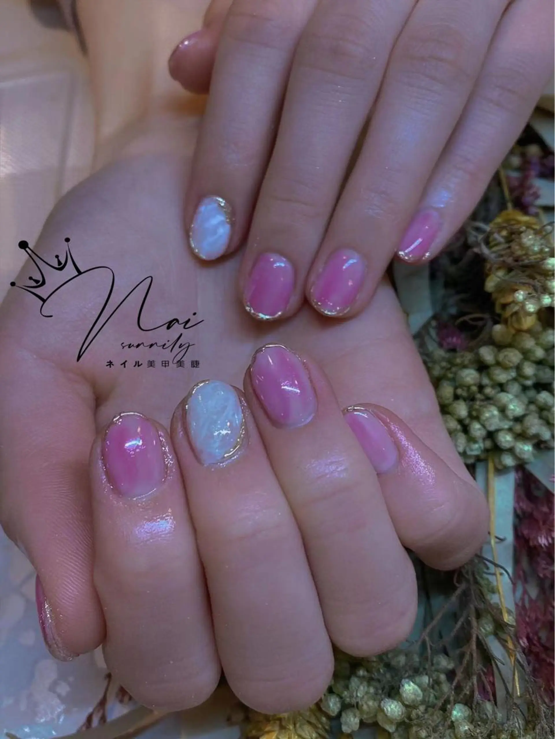 ネイル 長さだし専門店 M2 rikaのネイルデザイン