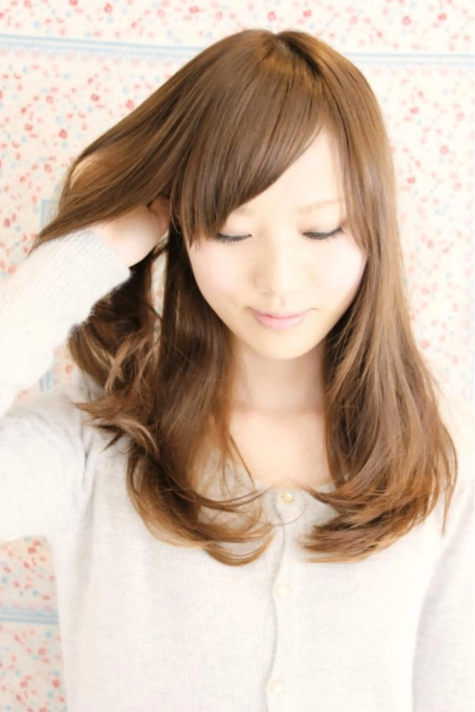 ロング カット トリートメント ヘアサロンドア　hair salon　door所属・やまもと すぐるのヘアスタイル