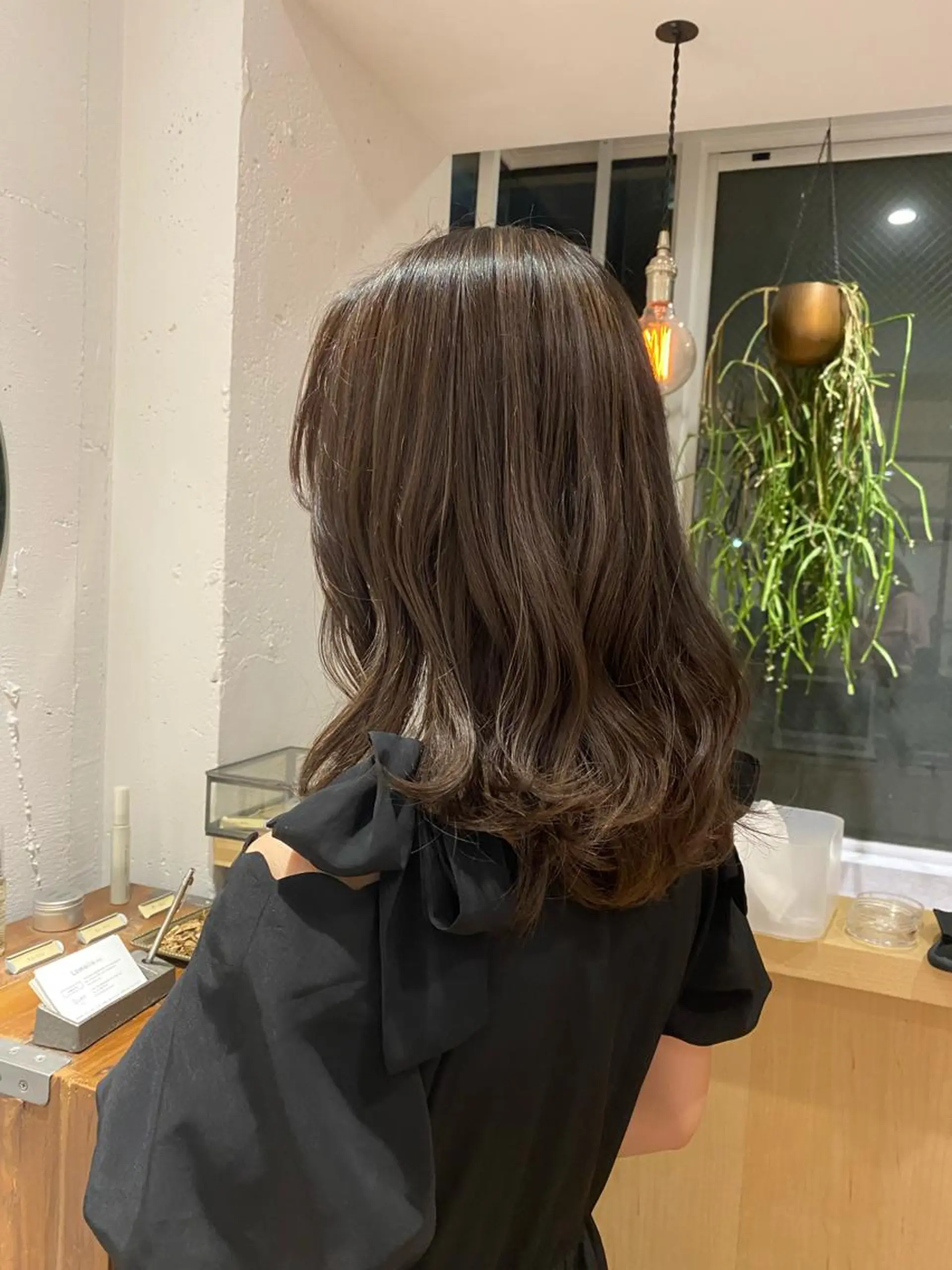 ミディアム ハイライト 艶カラー 🤍🫧/makoのヘアスタイル