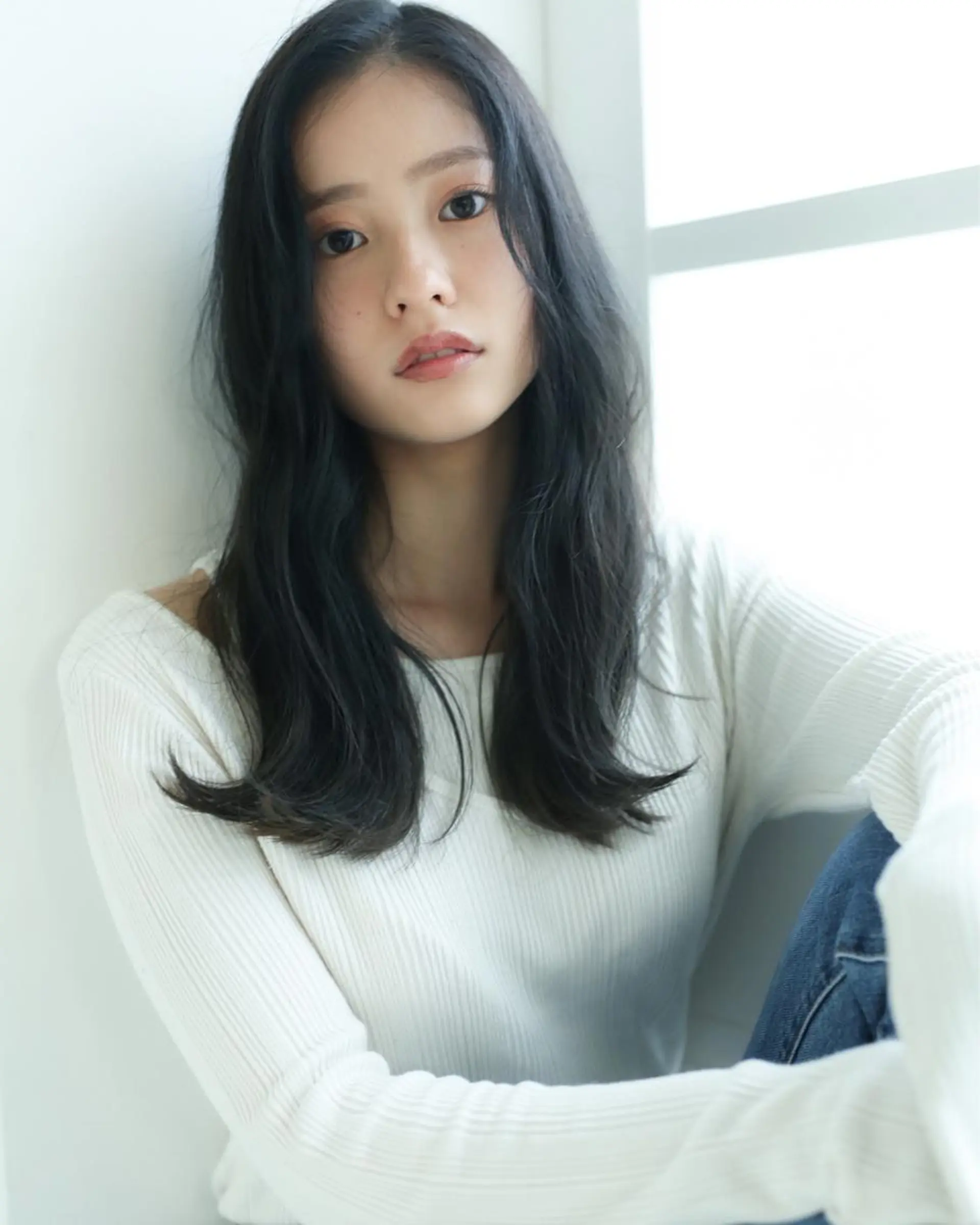 セミロング ノンダメージサロン/ 北川瑞樹のヘアスタイル