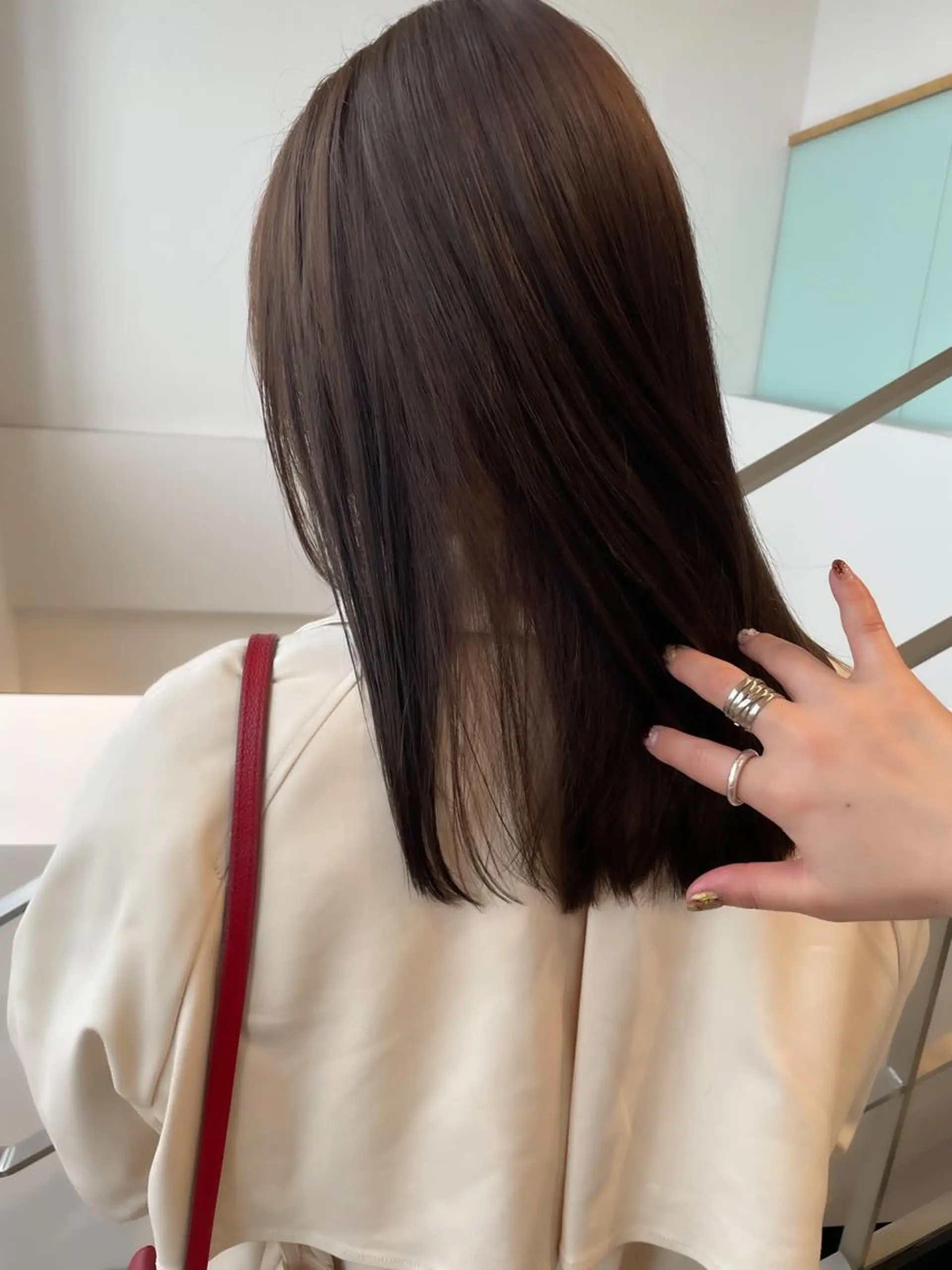 ミディアム カラー ヘアアレンジ ミニボブ/ブリーチ 🌈MISATOのヘアスタイル