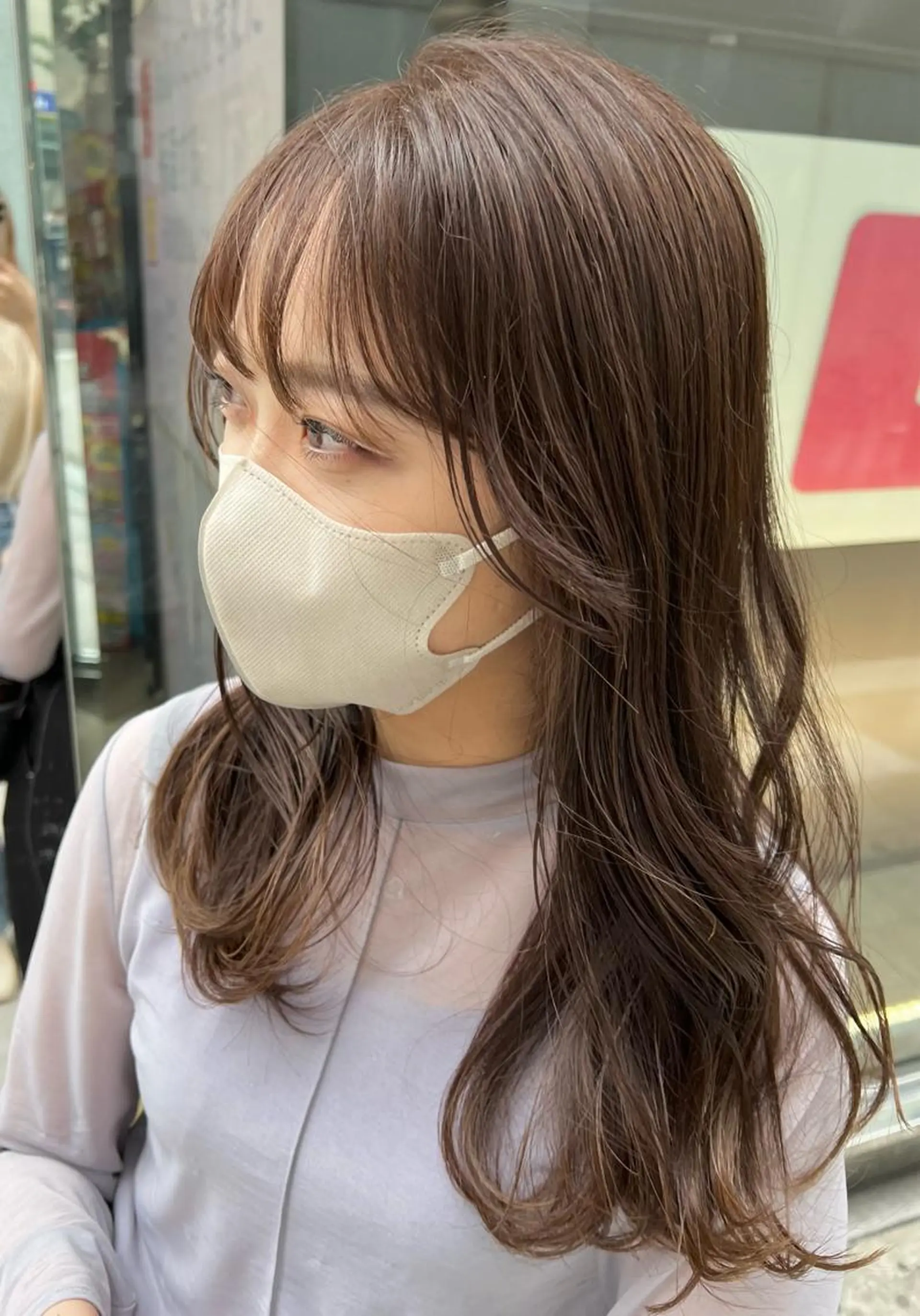 ロング カラー le'a所属・谷町/Le'a /竹原しおなのヘアスタイル