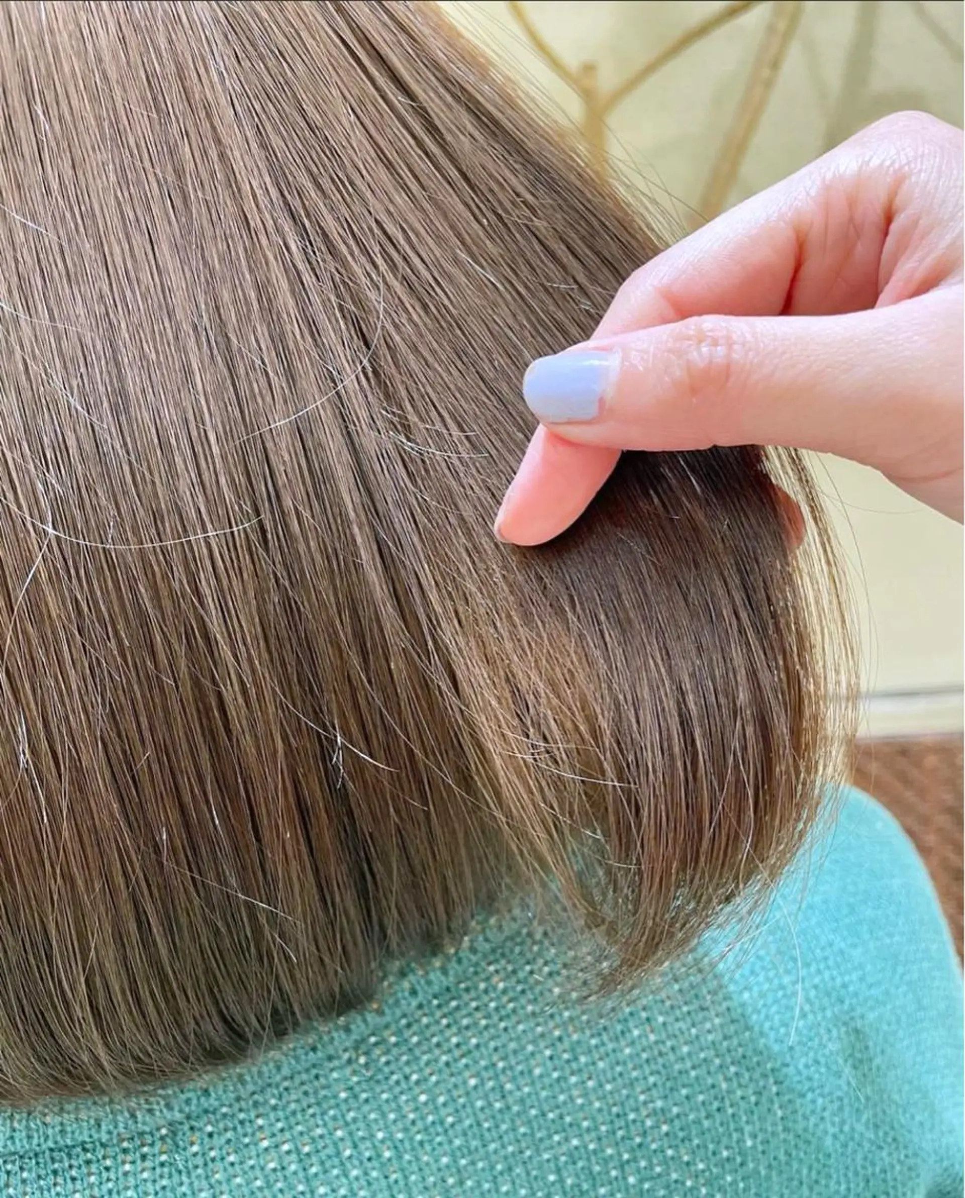 カラー ベージュカラー 塩谷 雪花のヘアスタイル