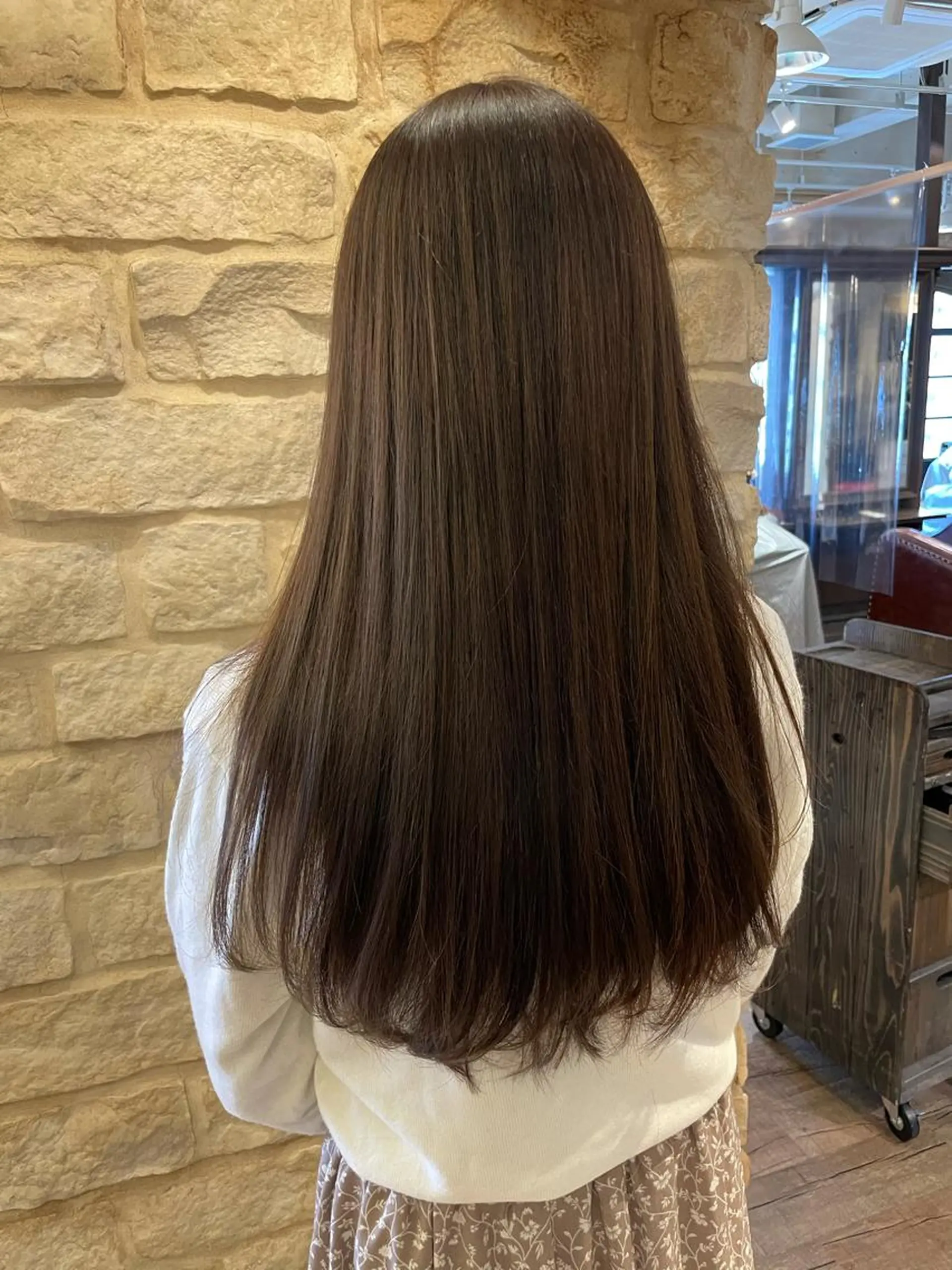 ロング カラー 星野 茉由のヘアスタイル