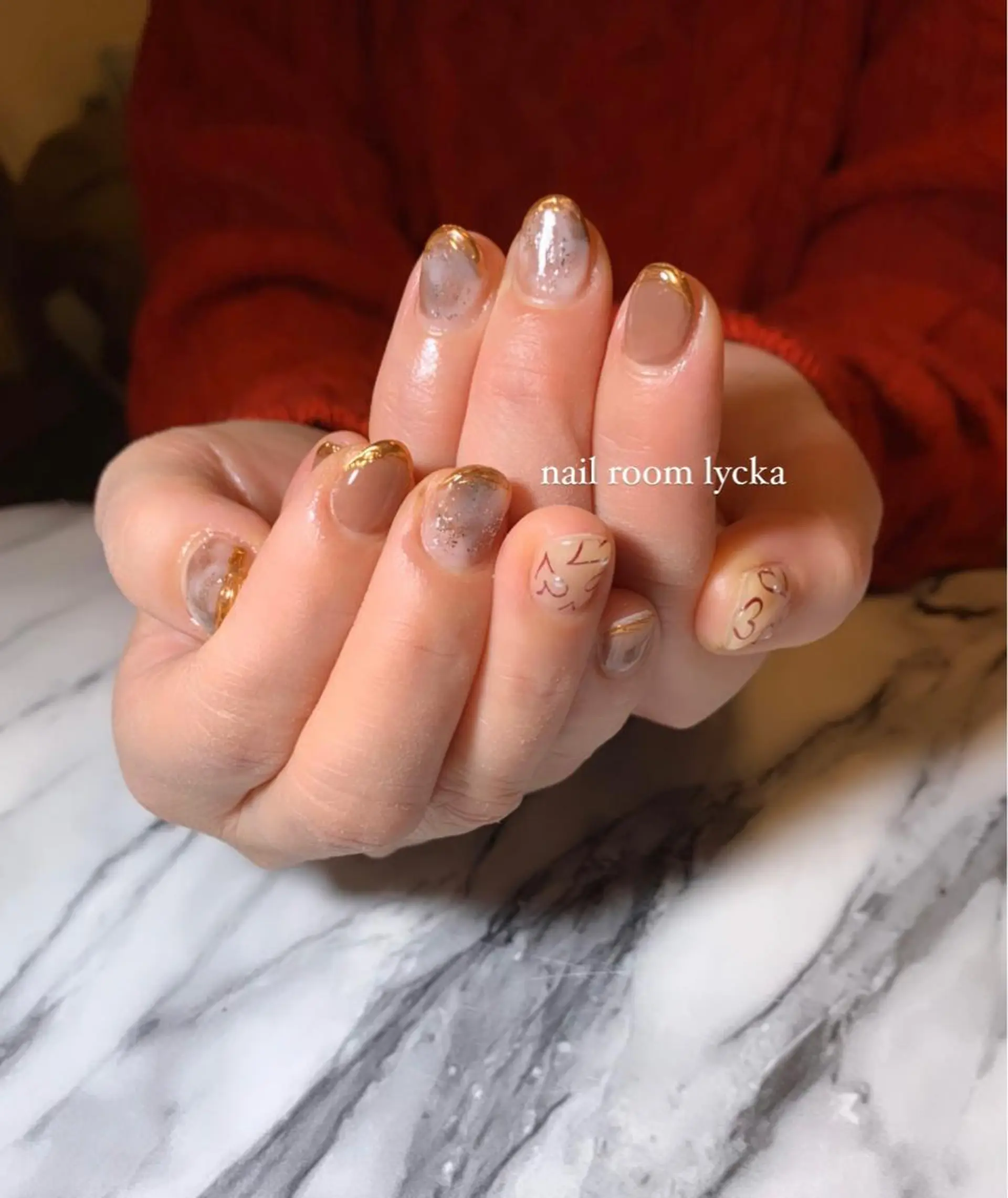 ネイル ﾈｲﾙﾙｰﾑﾘｯｶ 𝐦𝐚𝐲𝐮のネイルデザイン