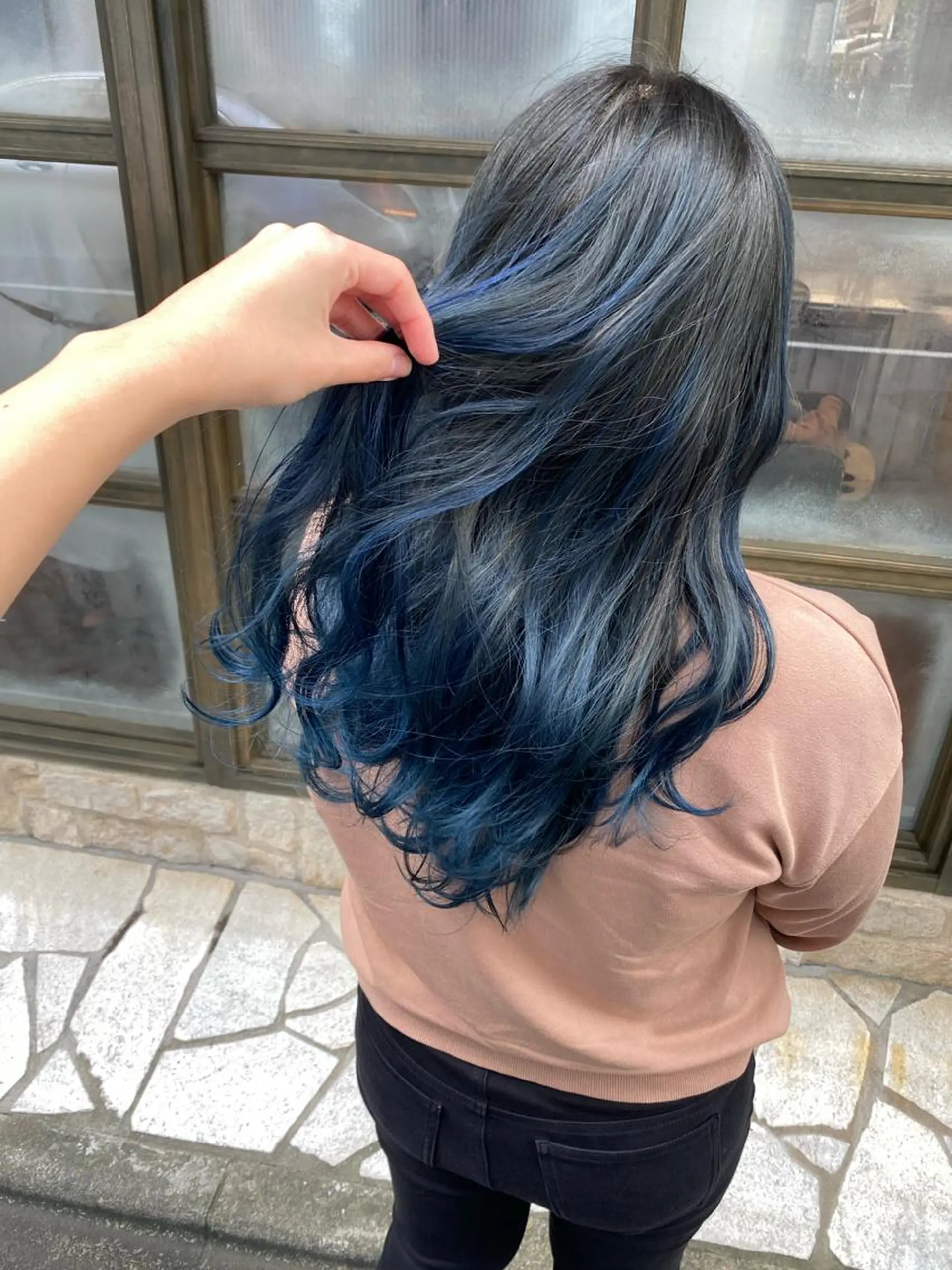 ロング カラー shalu上野御徒町所属・宮本 悠のヘアスタイル