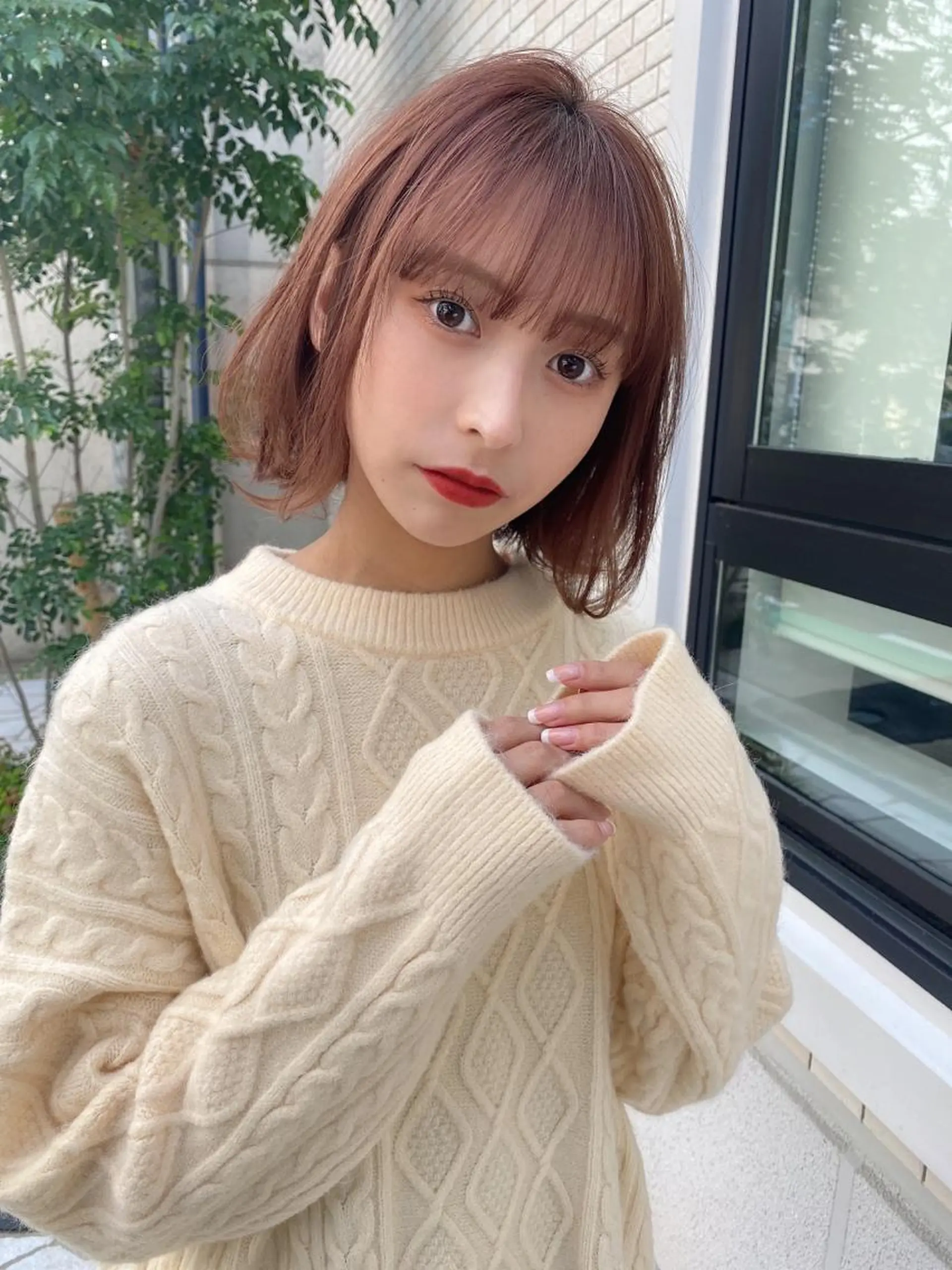 ミディアム カラー ショート、ボブの達人 東康介✨のヘアスタイル