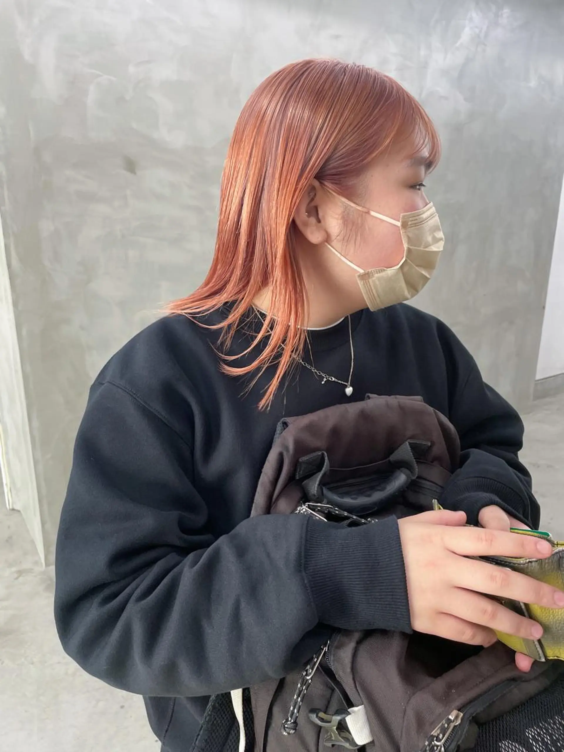 セミロング カラー カット ヘアカラー トリートメント yurika☁️ 似合わせ｜レイヤーのヘアスタイル