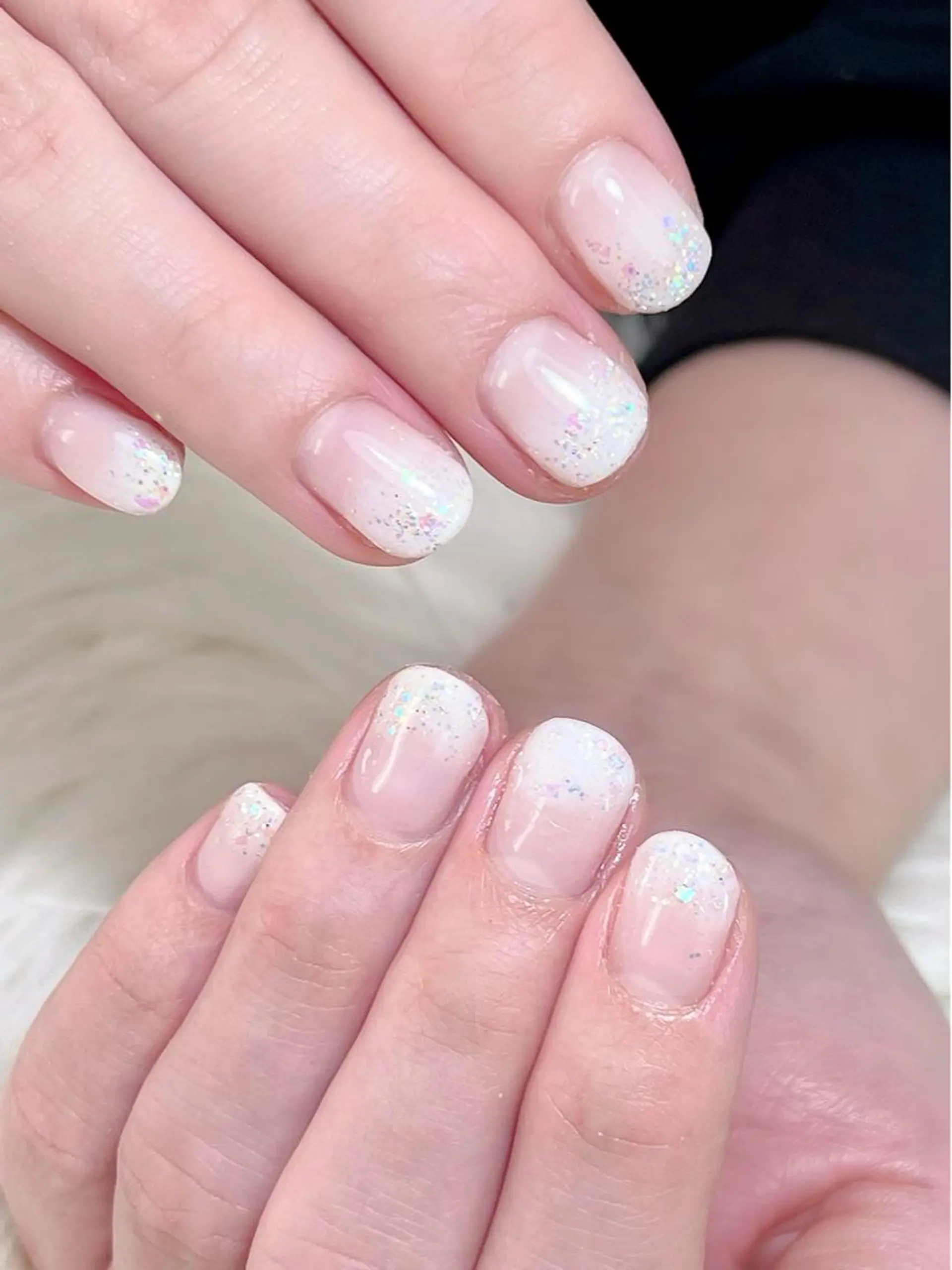 ショート ネイル シェヌネイル JURAのネイルデザイン