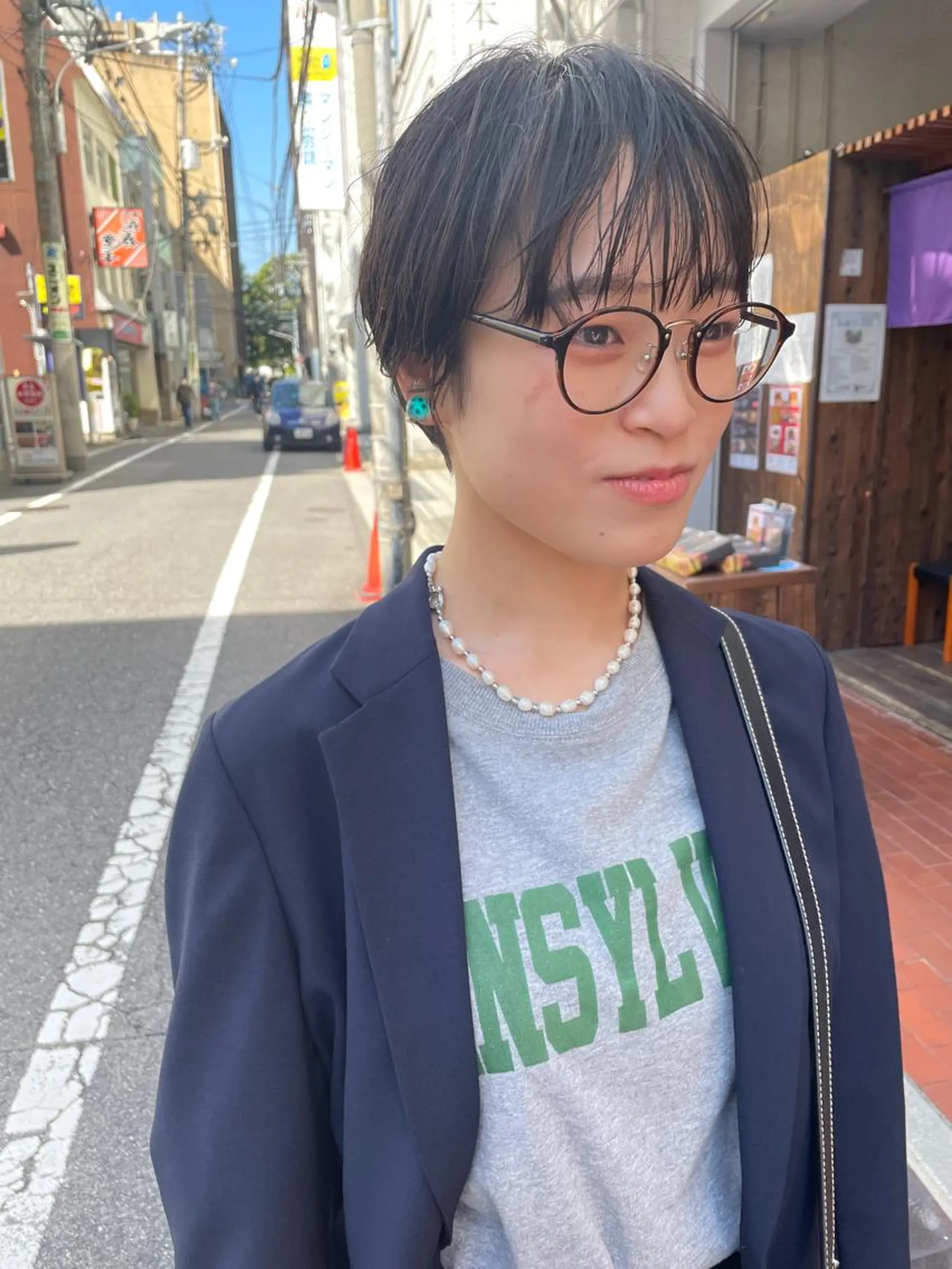 ショート カット さの あやねのヘアスタイル