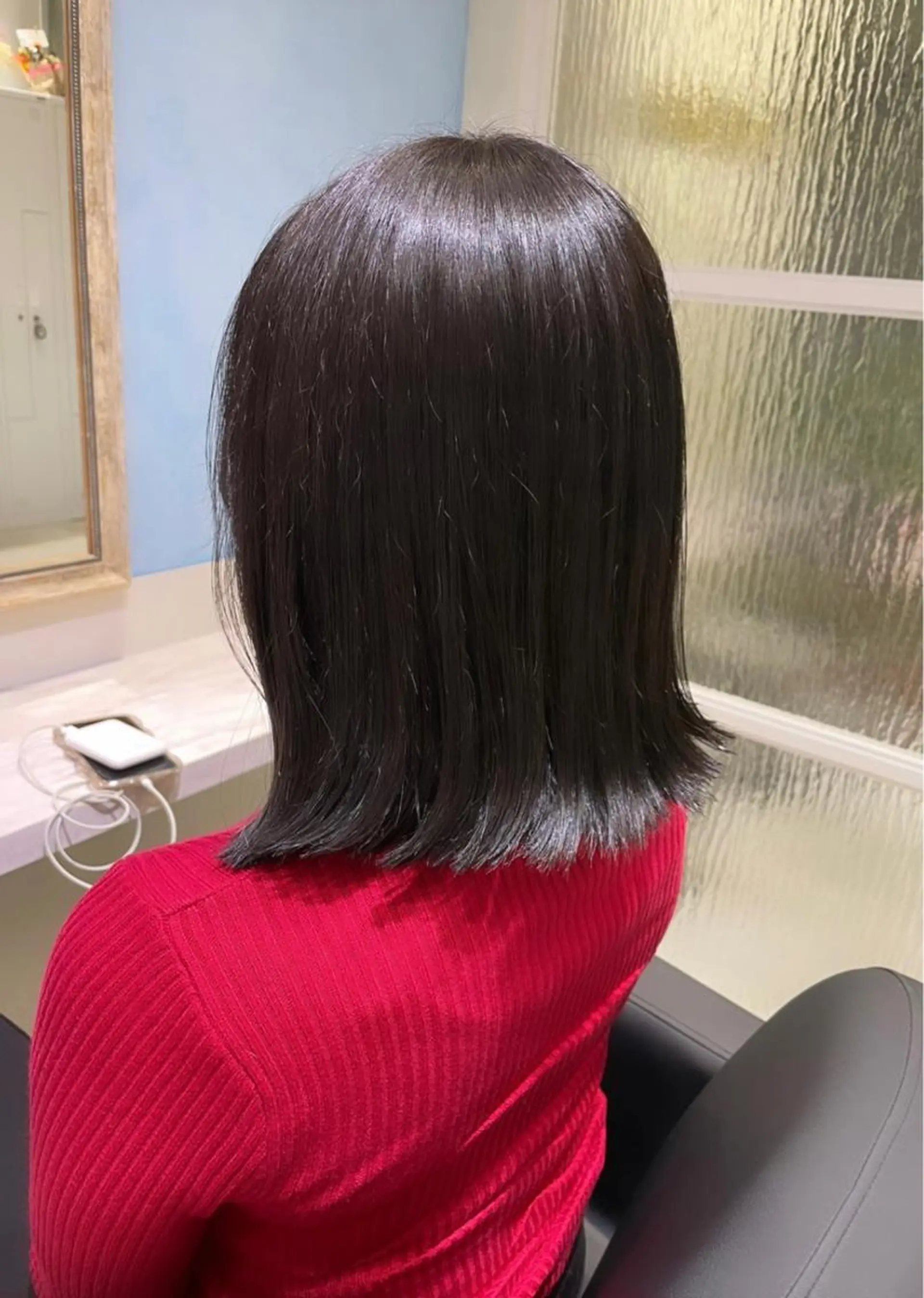 ミディアム カラー 🌷ピンク/韓国風 暖色カラー ゆい🌷のヘアスタイル