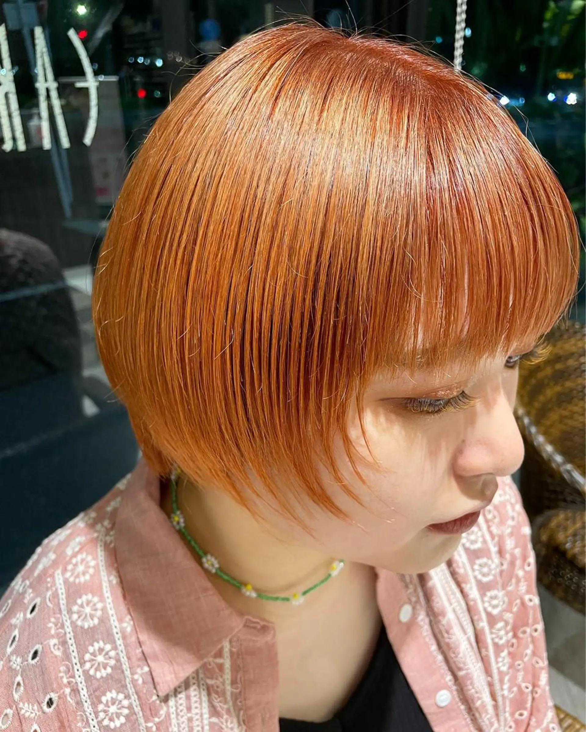 ショート カラー ヘアカラー トリートメント コイデ リュウセイのヘアスタイル