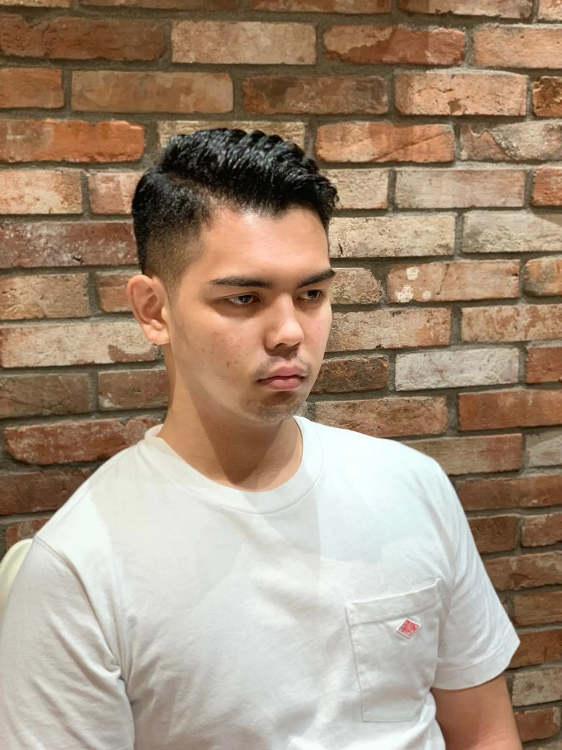 ショート メンズ HIROGINZAプレミアムバーバー赤坂店所属・田中 千恩のヘアスタイル