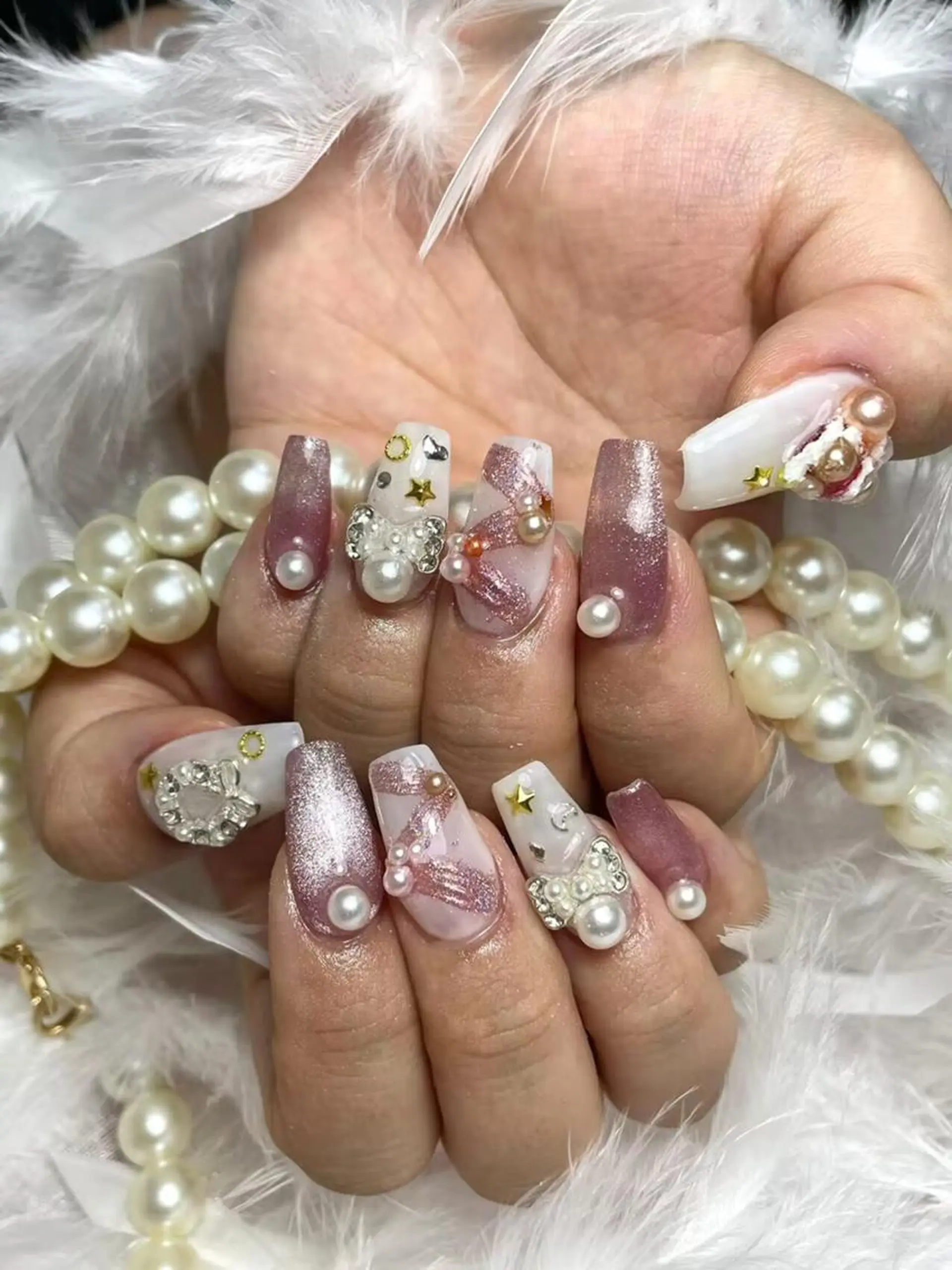 ネイル ハンドネイル DEMAIN- 🌹のネイルデザイン