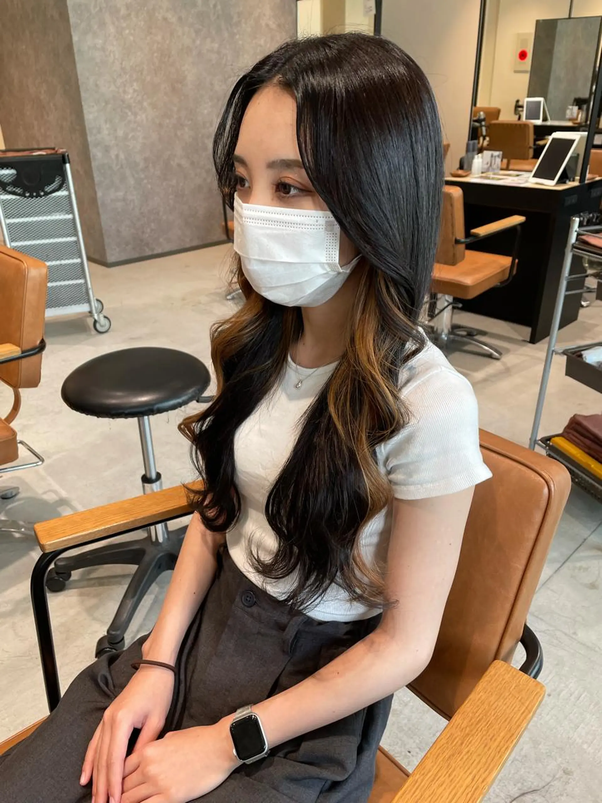 ロング エクステ Hair mission【ヘアーミッション】心斎橋所属・エクステ／レイヤー 落合/心斎橋のヘアスタイル