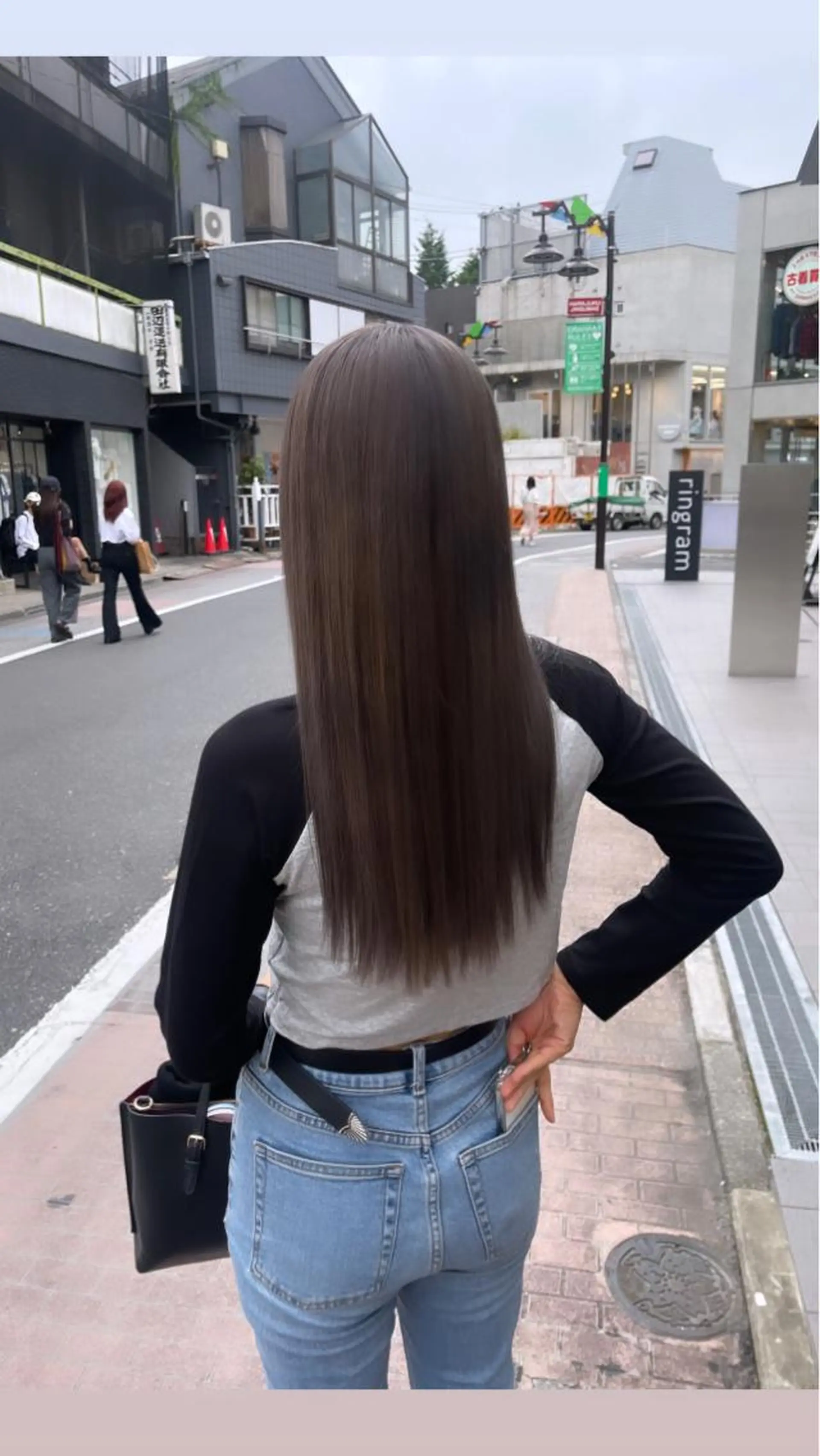 ロング カラー ヘアカラー トリートメント ヘアセット モテ髪提案します💕 髪質改善宗一郎のヘアスタイル