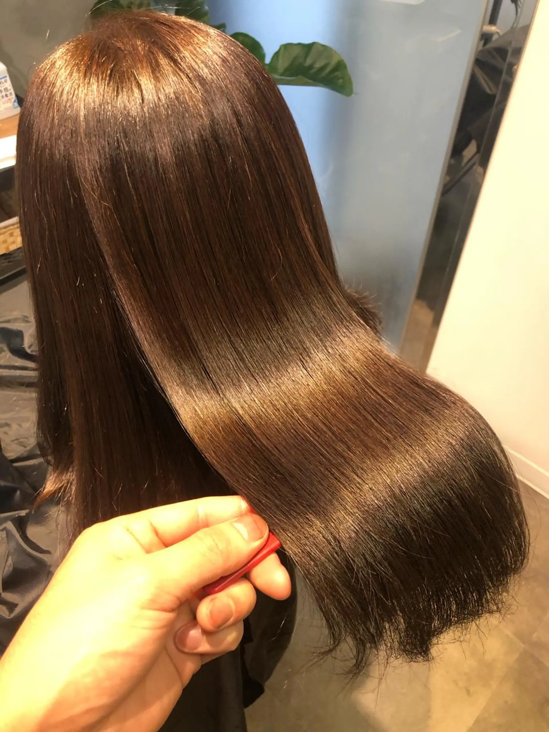 セミロング 志木駅1分☆髪質改善 ミニモ限定特別割引✨のヘアスタイル