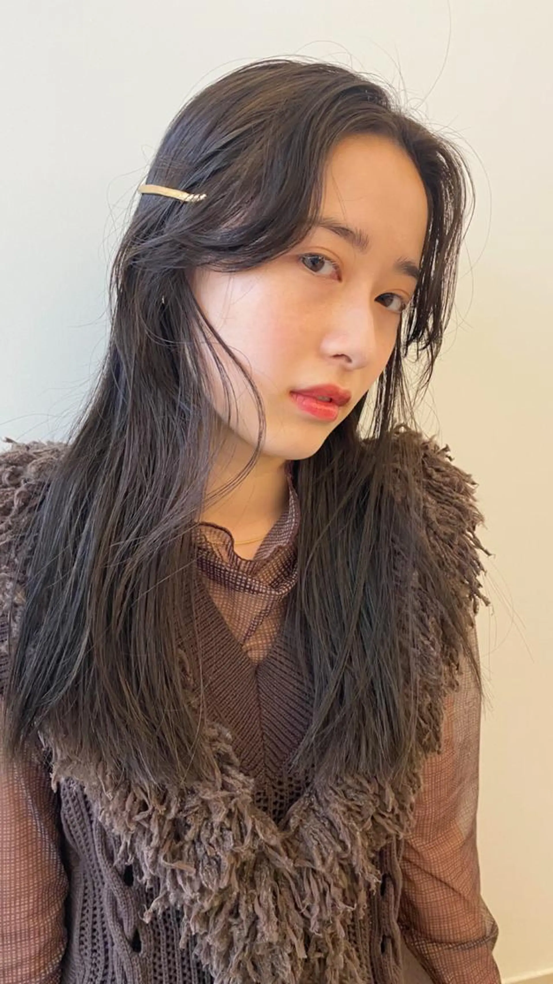 ロング カラー 🌼透明感艶カラー オリーブ🌼河村咲のヘアスタイル