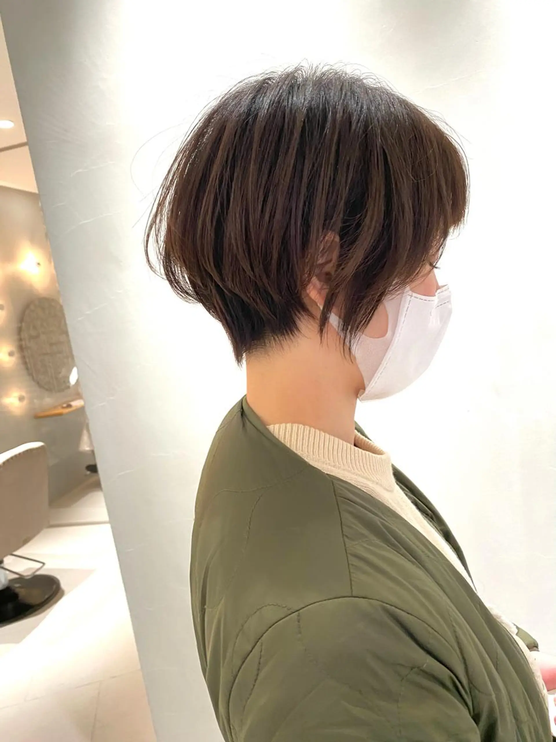 ショート カラー ショートヘア カット ヘアカラー トリートメント 谷合 貴志のヘアスタイル