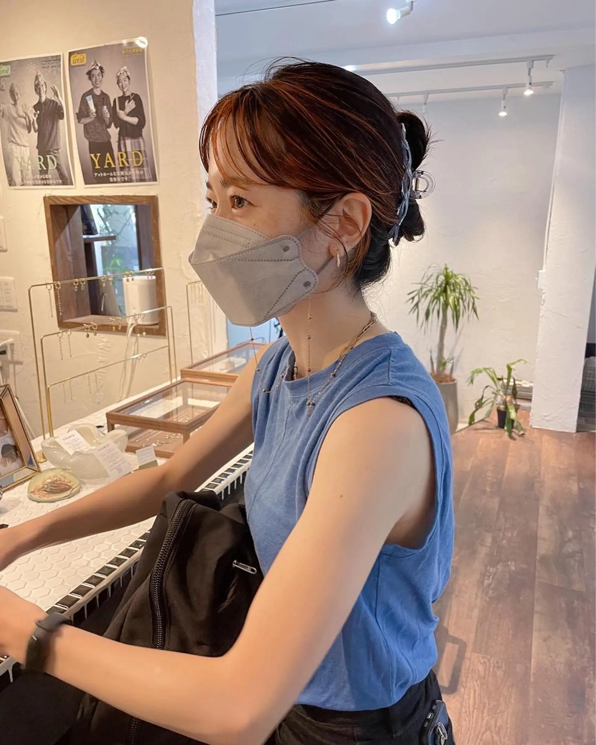 ロング カラー ヘアアレンジ 高橋 愛美のヘアスタイル