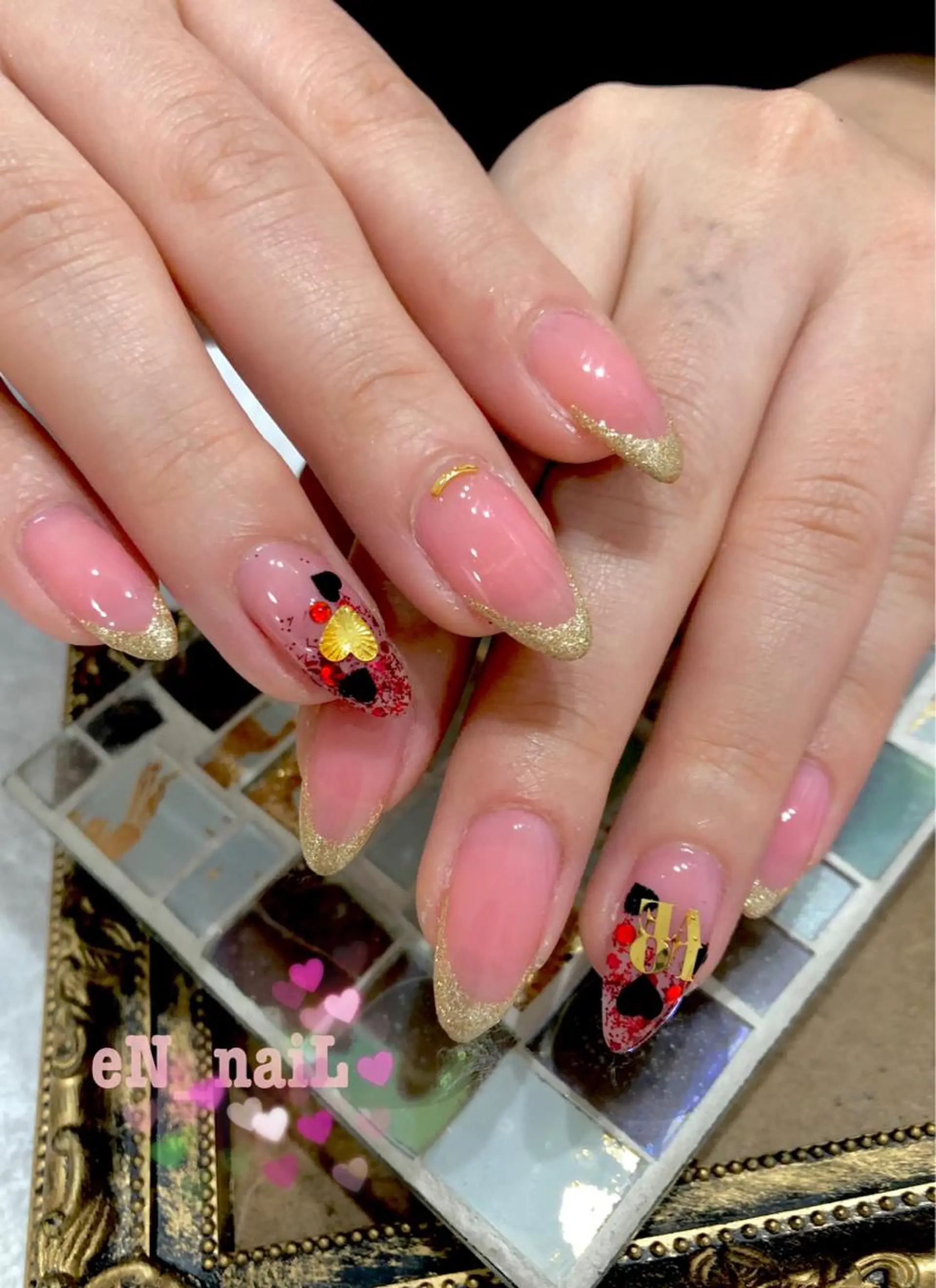 ネイル アートネイル ＥＮＮＡＩＬ野中本店所属・EN_NAIL 野中本店Ayakaのネイルデザイン