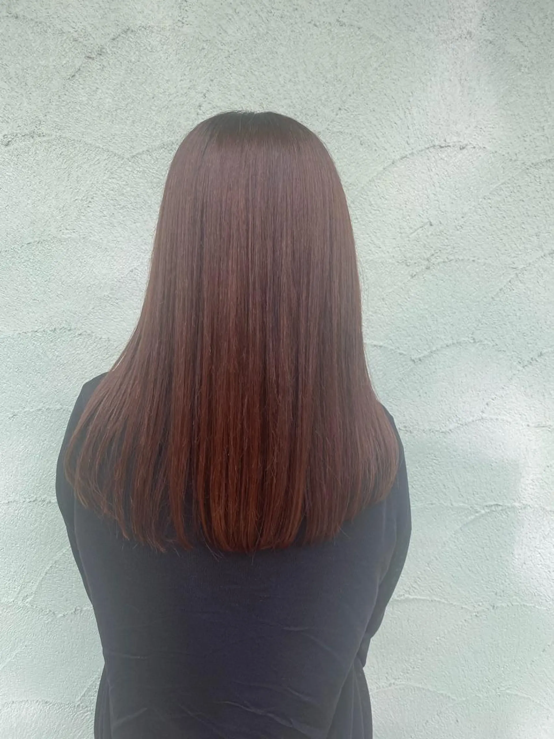 セミロング 縮毛矯正 ☔️サロンモデル募集 ☔️セイラ☔️のヘアスタイル