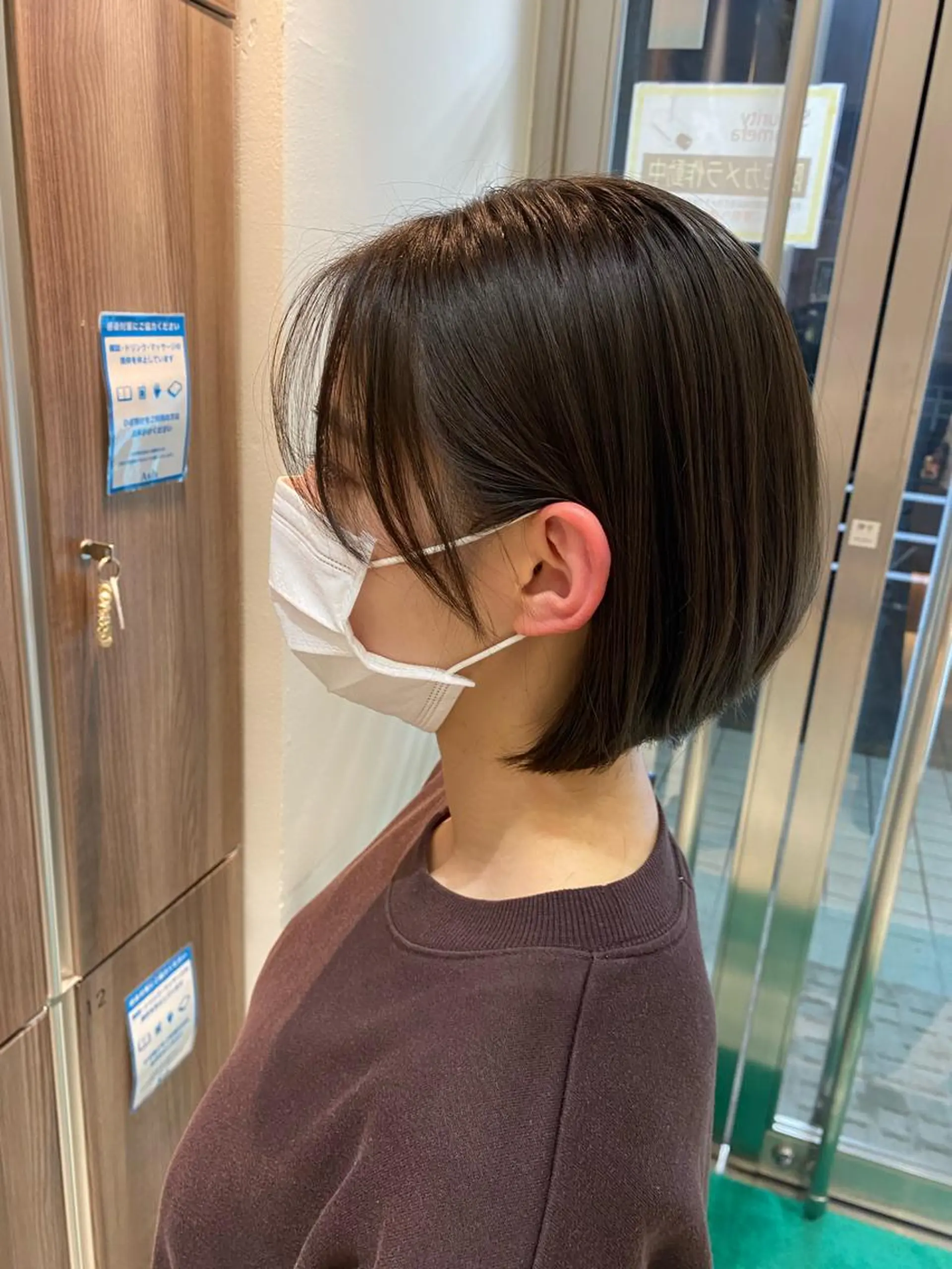 ショート カット 佐々木 拓海のヘアスタイル