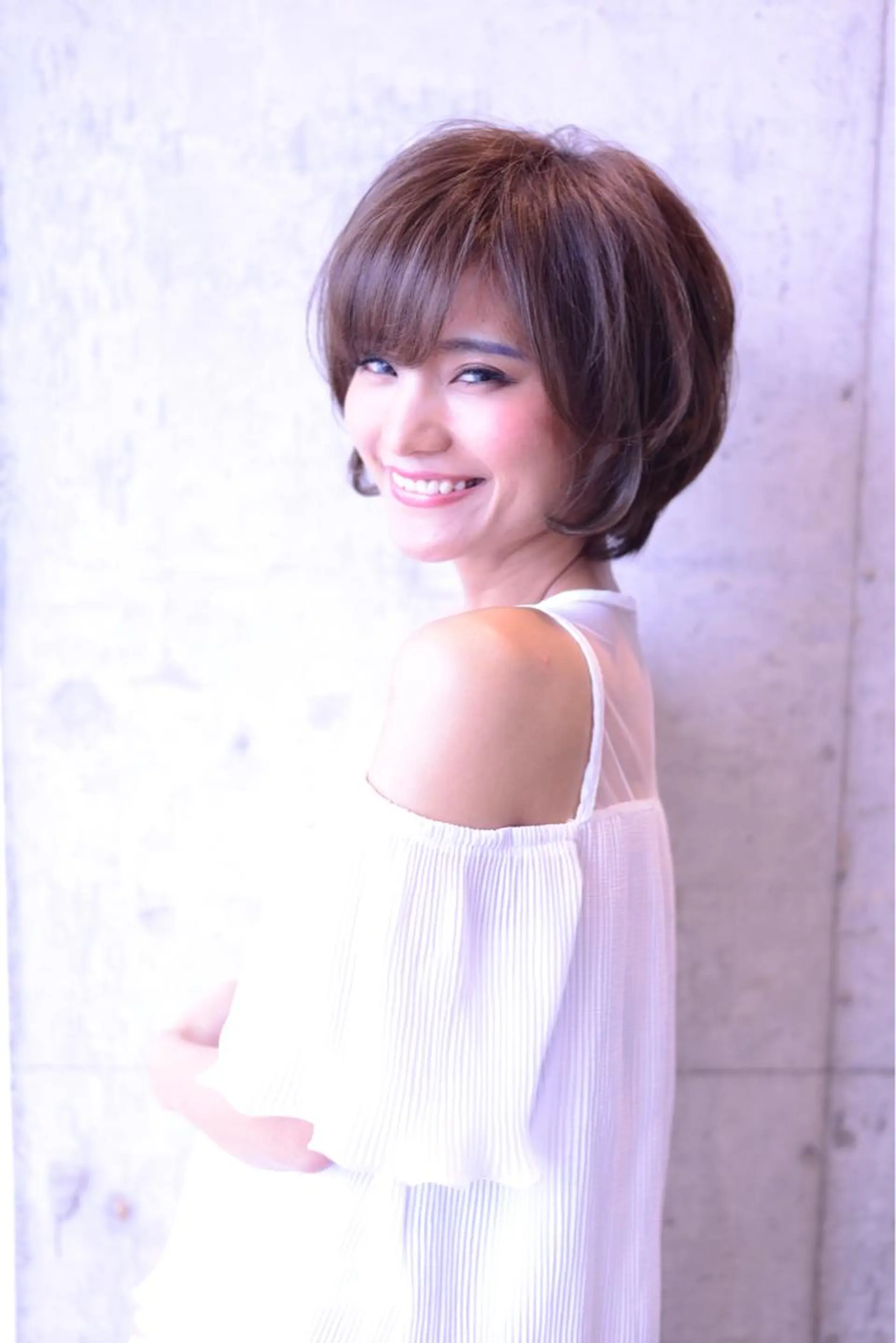 ショート ショートヘア カット トリートメント LOMA🇰🇷 銀座クボタのヘアスタイル