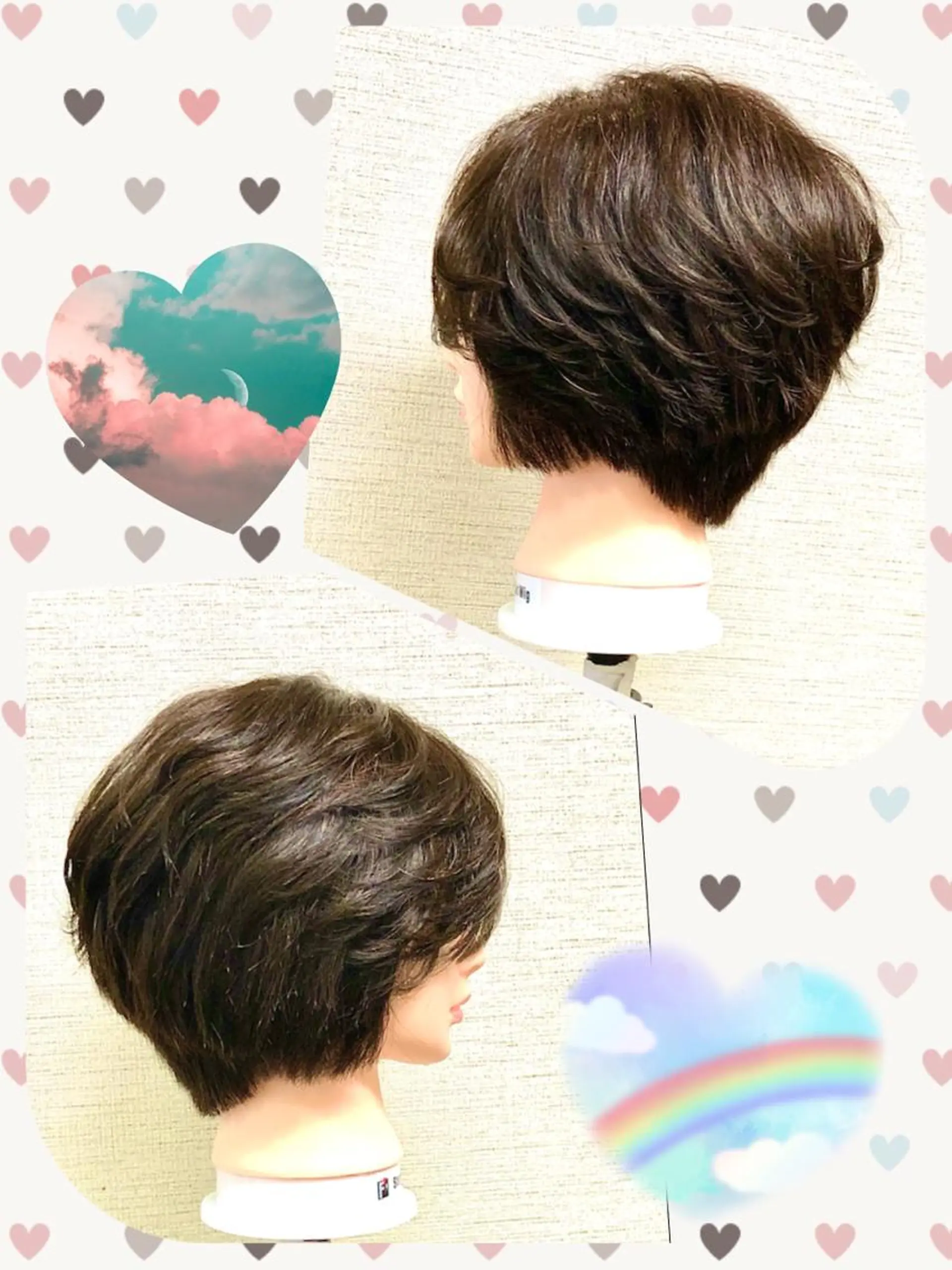 ショート 加藤 佳美のヘアスタイル