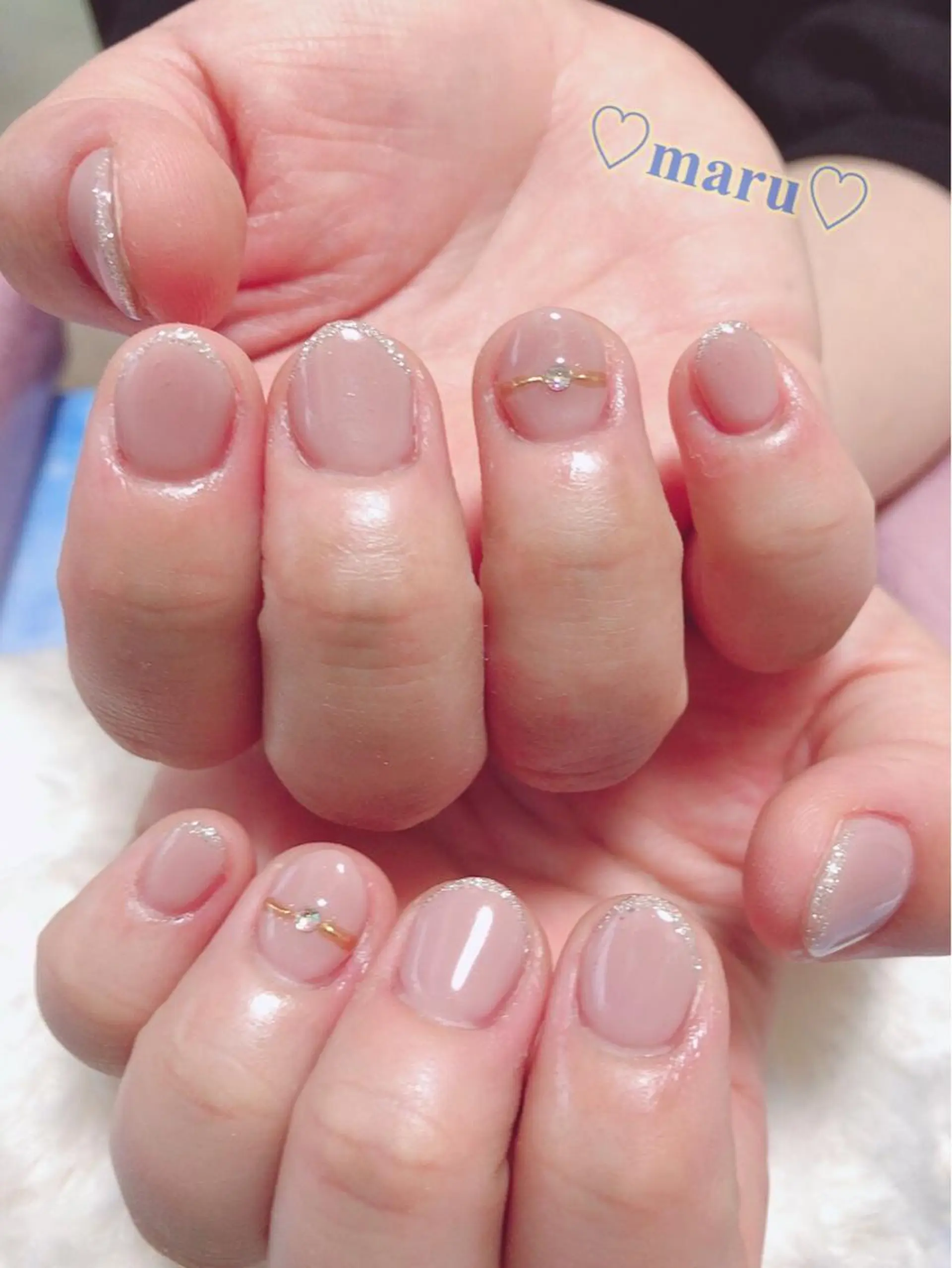 ネイル ハンドネイル フットネイル まるみ ♡のネイルデザイン